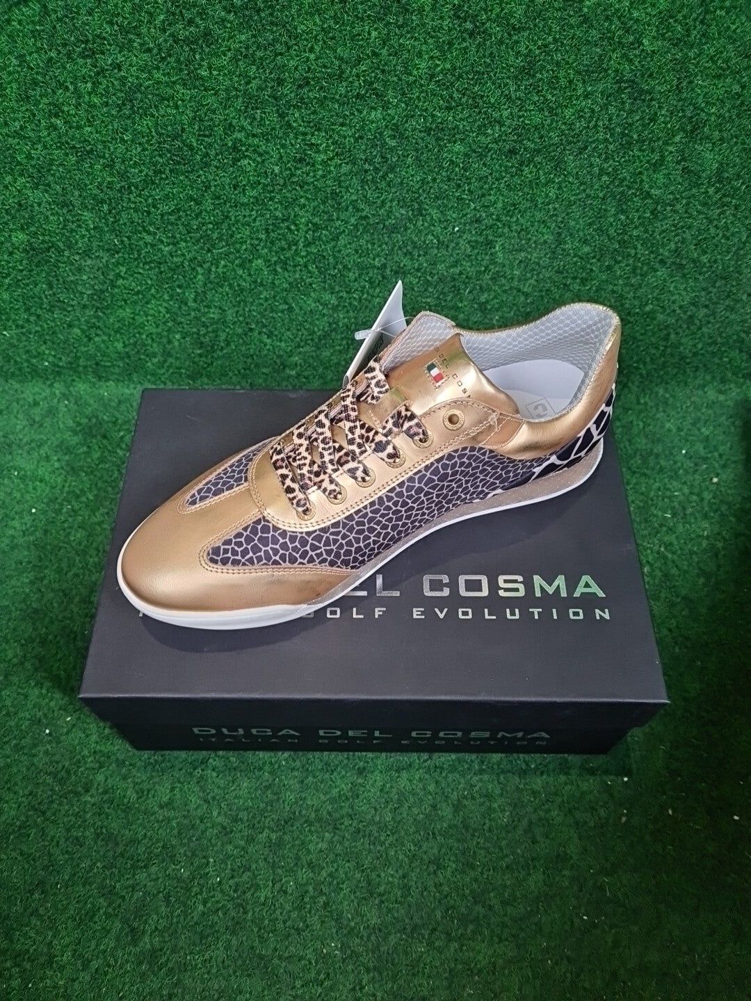 DUCA DEL COSMA Marquessa Animal Gold Golfschuh - Abbildung 2