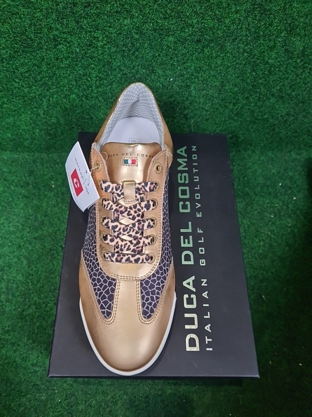 DUCA DEL COSMA Marquessa Animal Gold Golfschuh - Abbildung 3