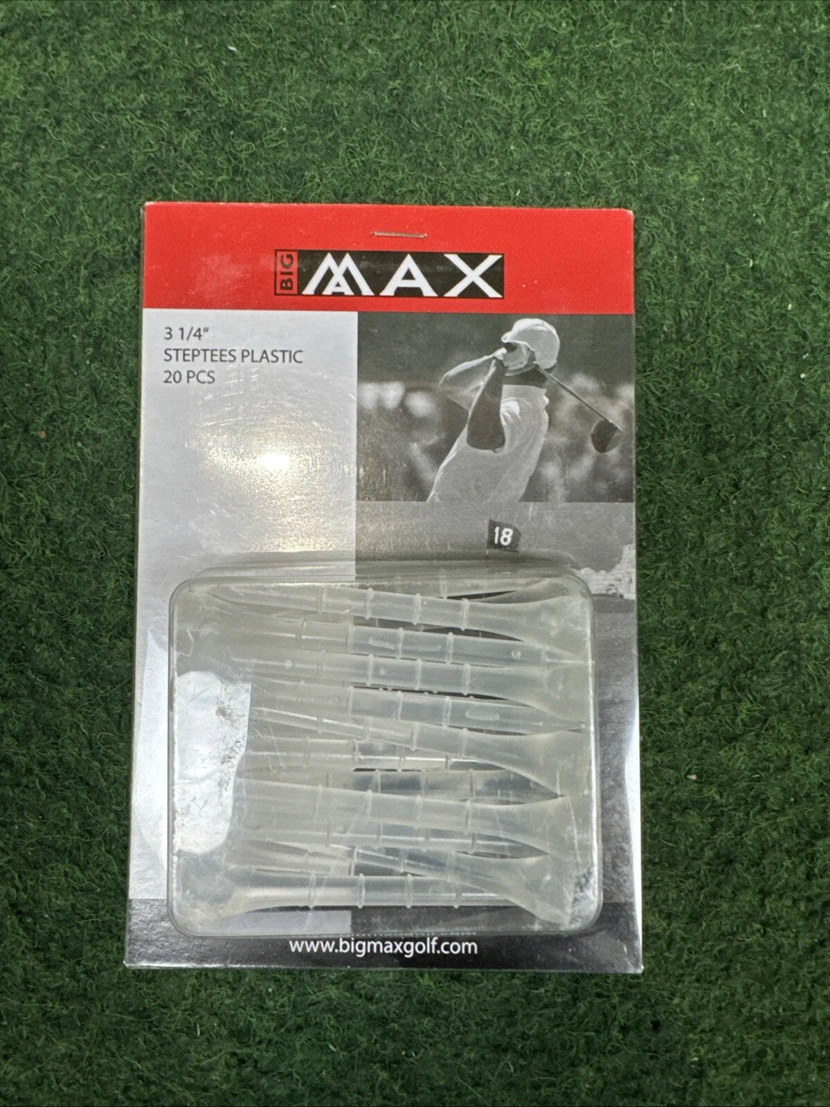 BIG MAX 3 1/4" Steptees Golftees - Abbildung 1