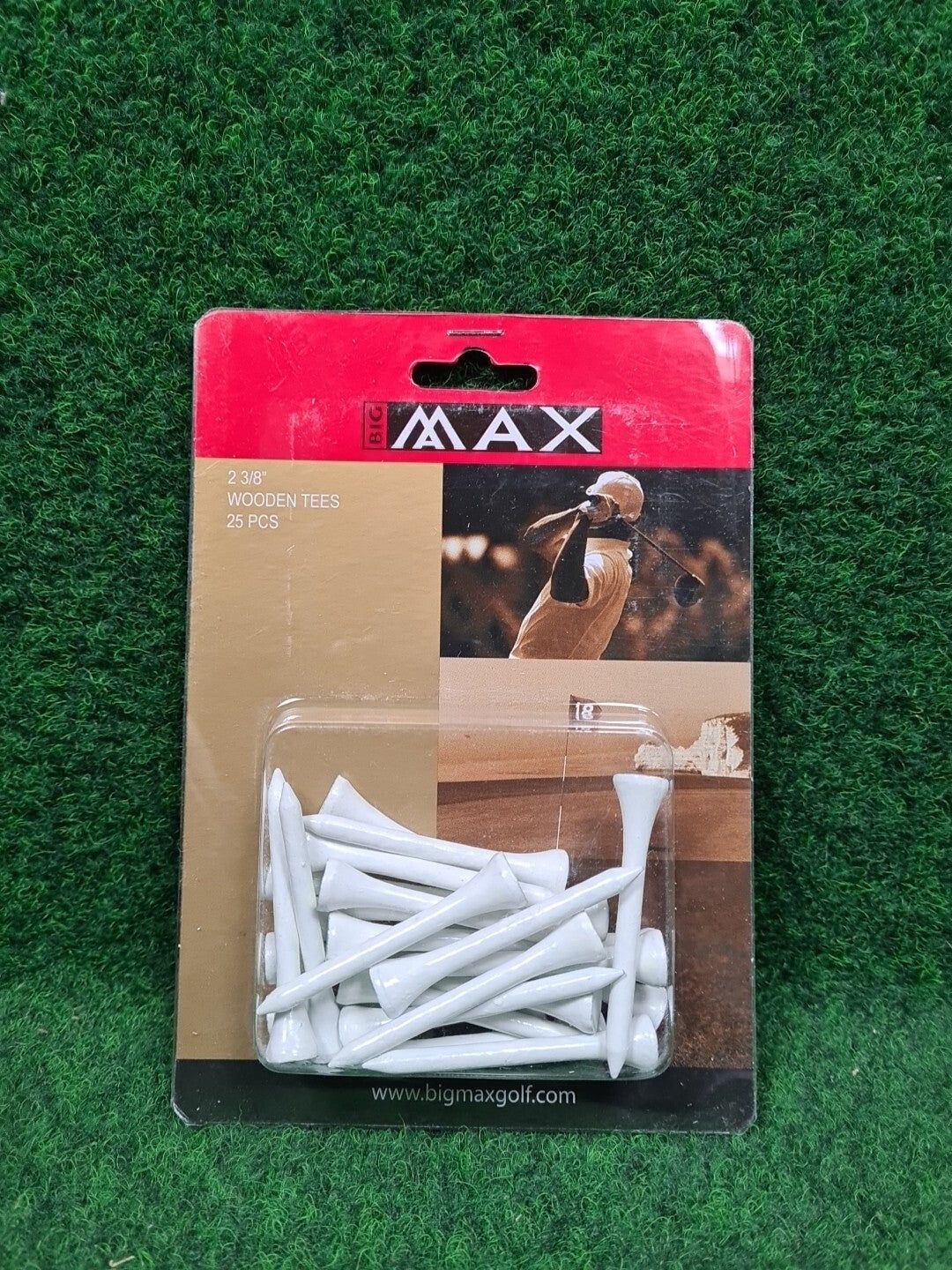 Big Max 2 3/8" Holztees Golftees - Abbildung 1