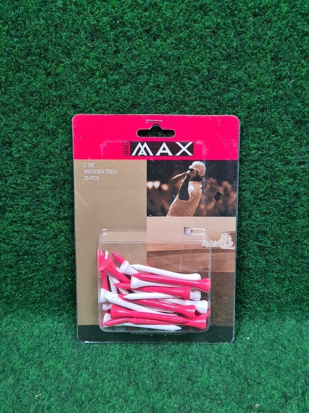 Big Max 2 3/8" Holztees Golftees - Abbildung 1