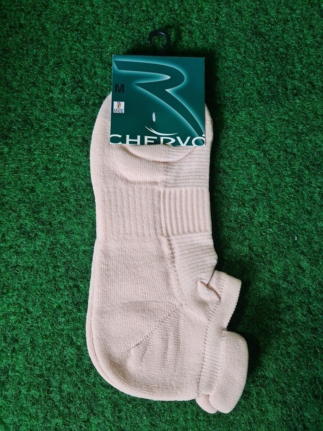 Chervo Golf Socken, Füßlinge, Bassotto, Beige, Größe: M 38-40 - Abbildung 1