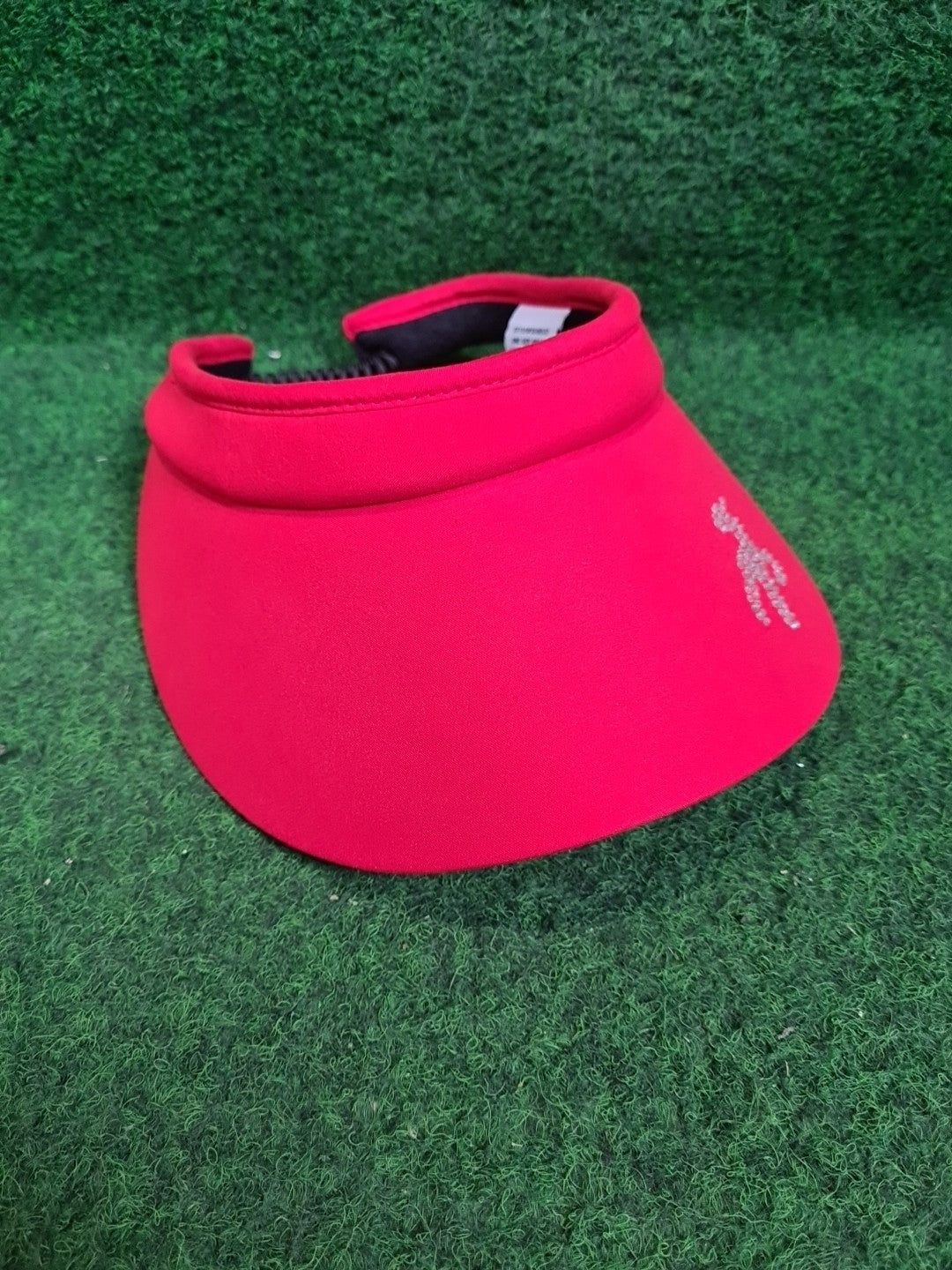 GREEN LAMB Schirmmütze, Golf Mütze, Sun Visor, Rot, Größe: One Size, draw string, Damen - Abbildung 2