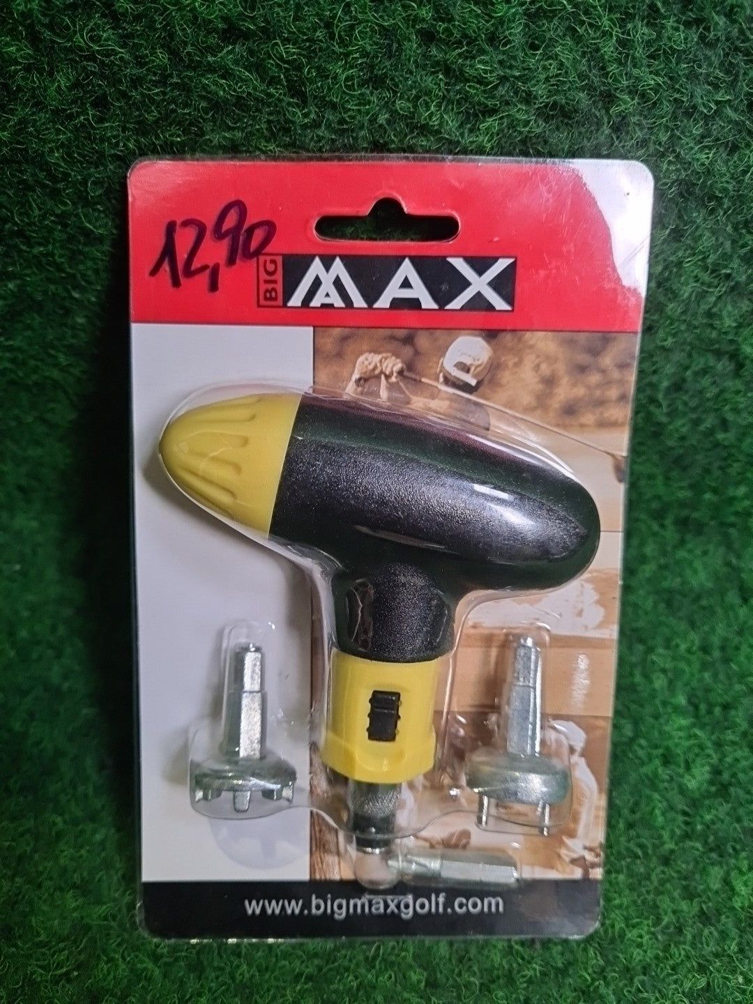 Big Max Golfschuh Spike Wrench Golfschuhschlüssel Spike Entferner Schraubenschlüssel - Abbildung 1