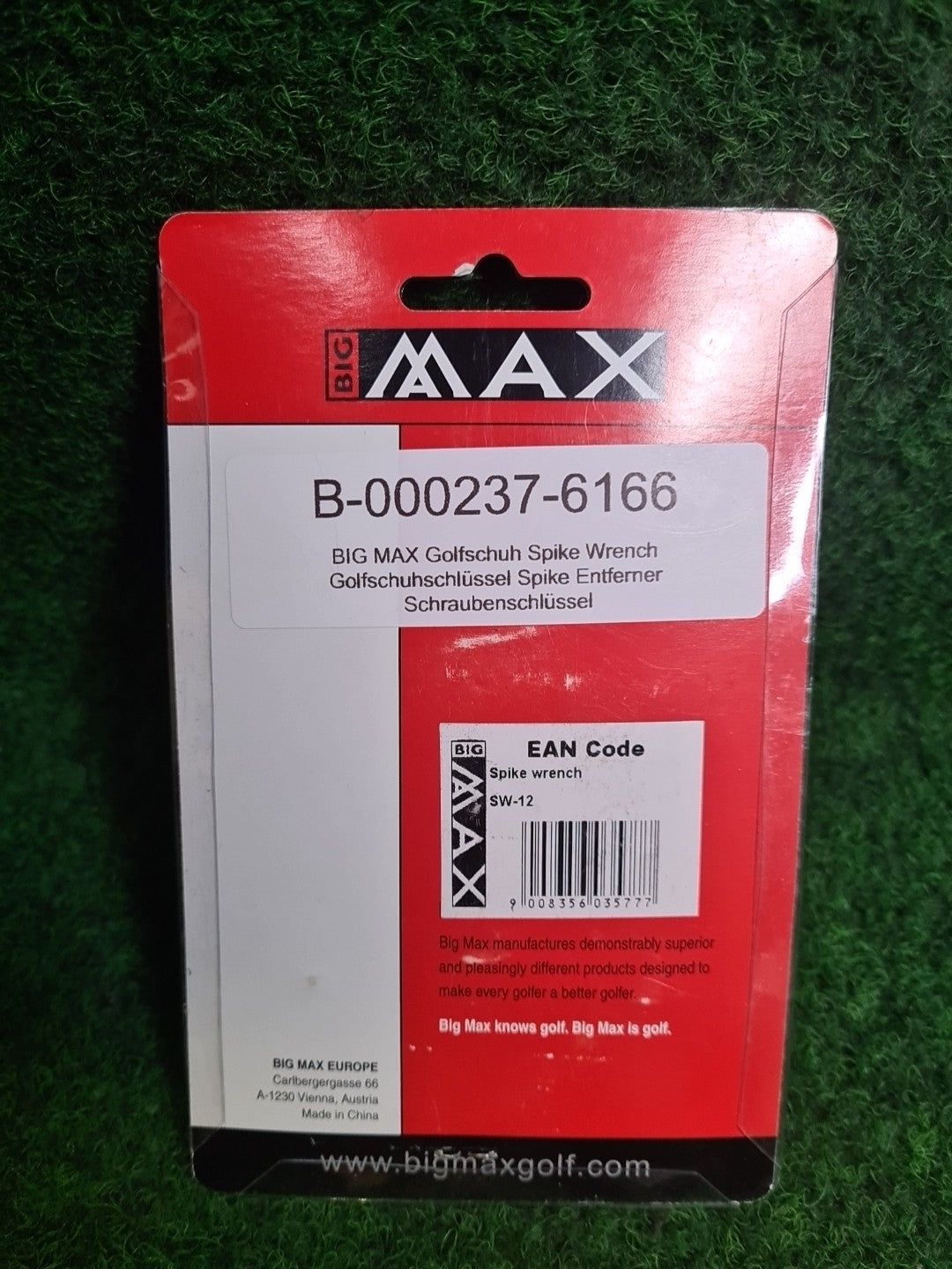 BIG MAX Golfschuh Spike Wrench Golfschuhschlüssel Spike Entferner Schraubenschlüssel - Abbildung 2