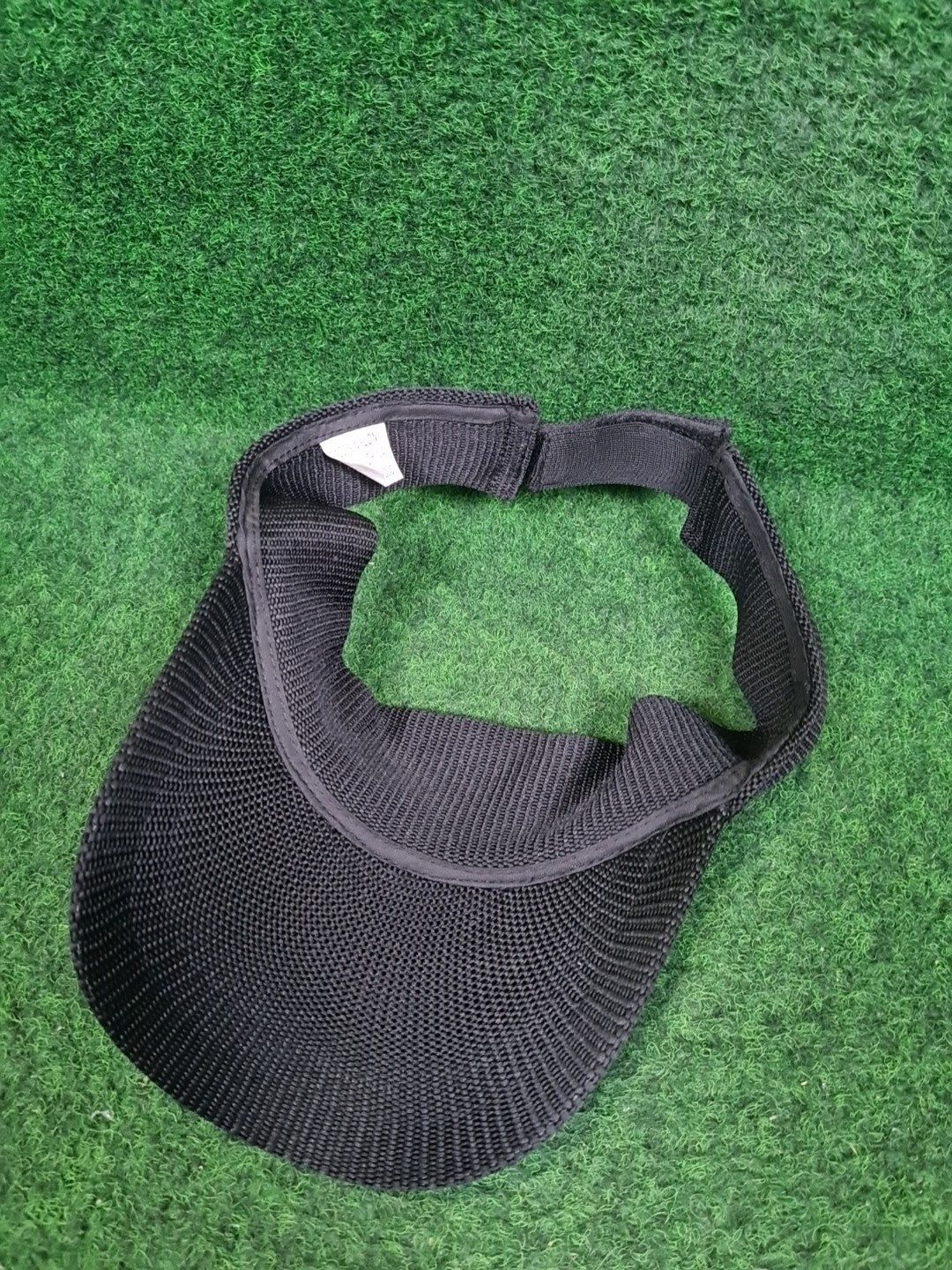 MARKENLOS Schirmmütze, Golf Mütze, Sun Visor, Schwarz, Größe: One Size, Klettverschluss, Damen - Abbildung 3