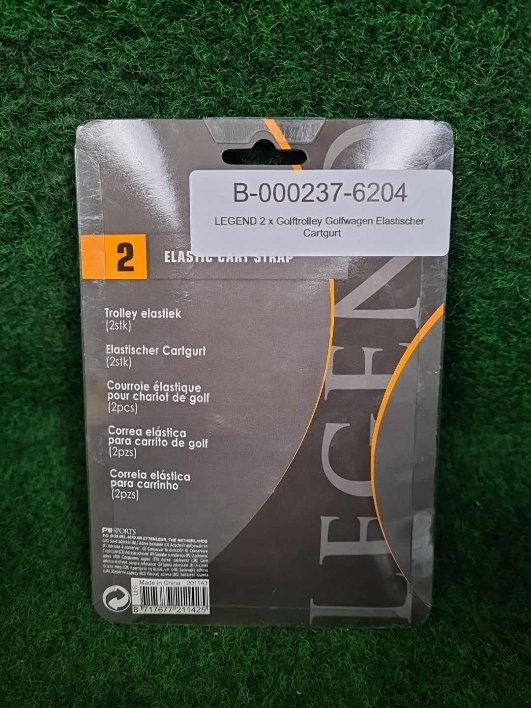 LEGEND 2 x Golftrolley Golfwagen Elastischer Cartgurt - Abbildung 2