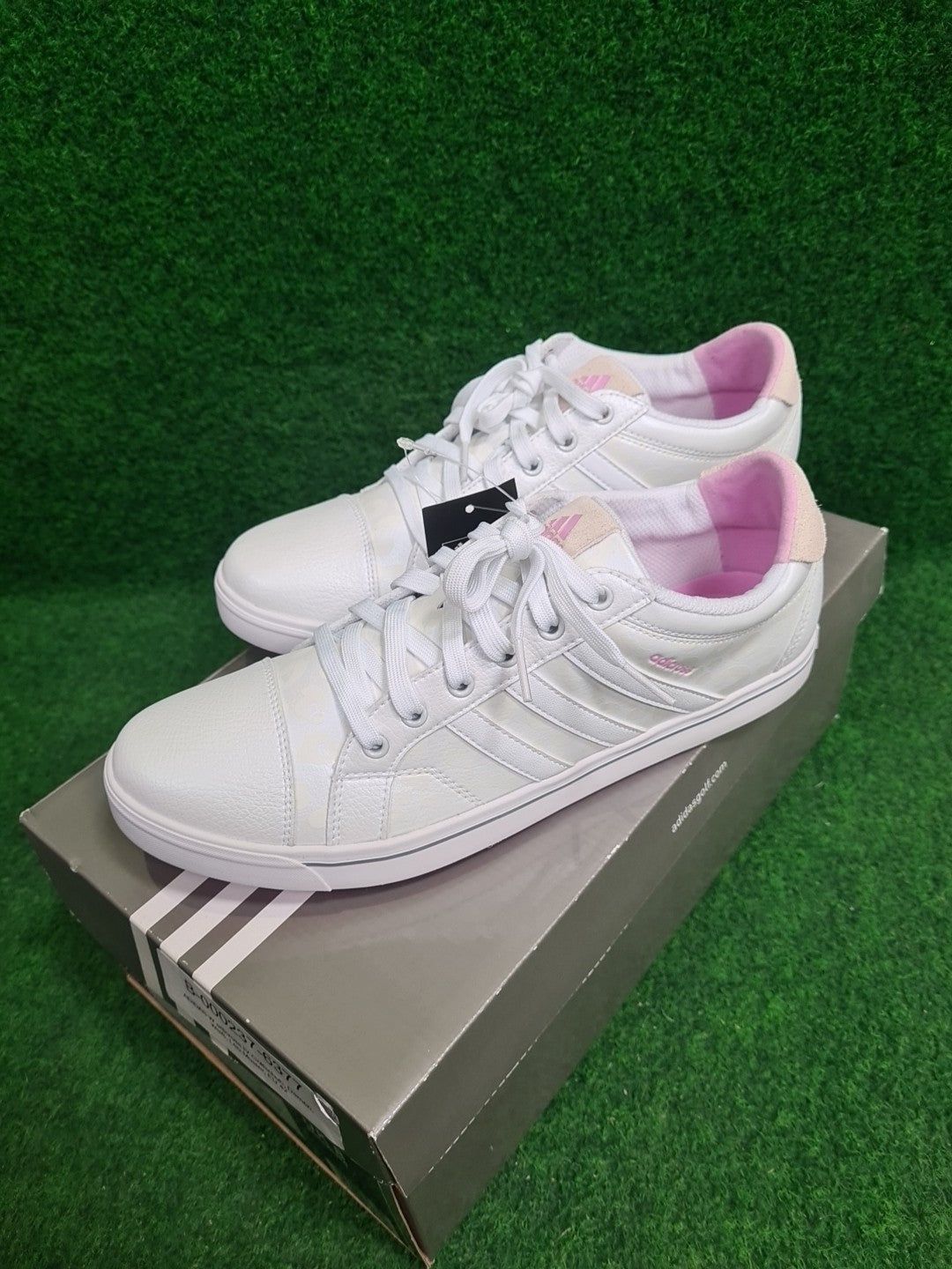 ADIDAS W adicross IV Golfschuh, Damen, Weiß, Leo-Muster, EU 42 - Abbildung 2