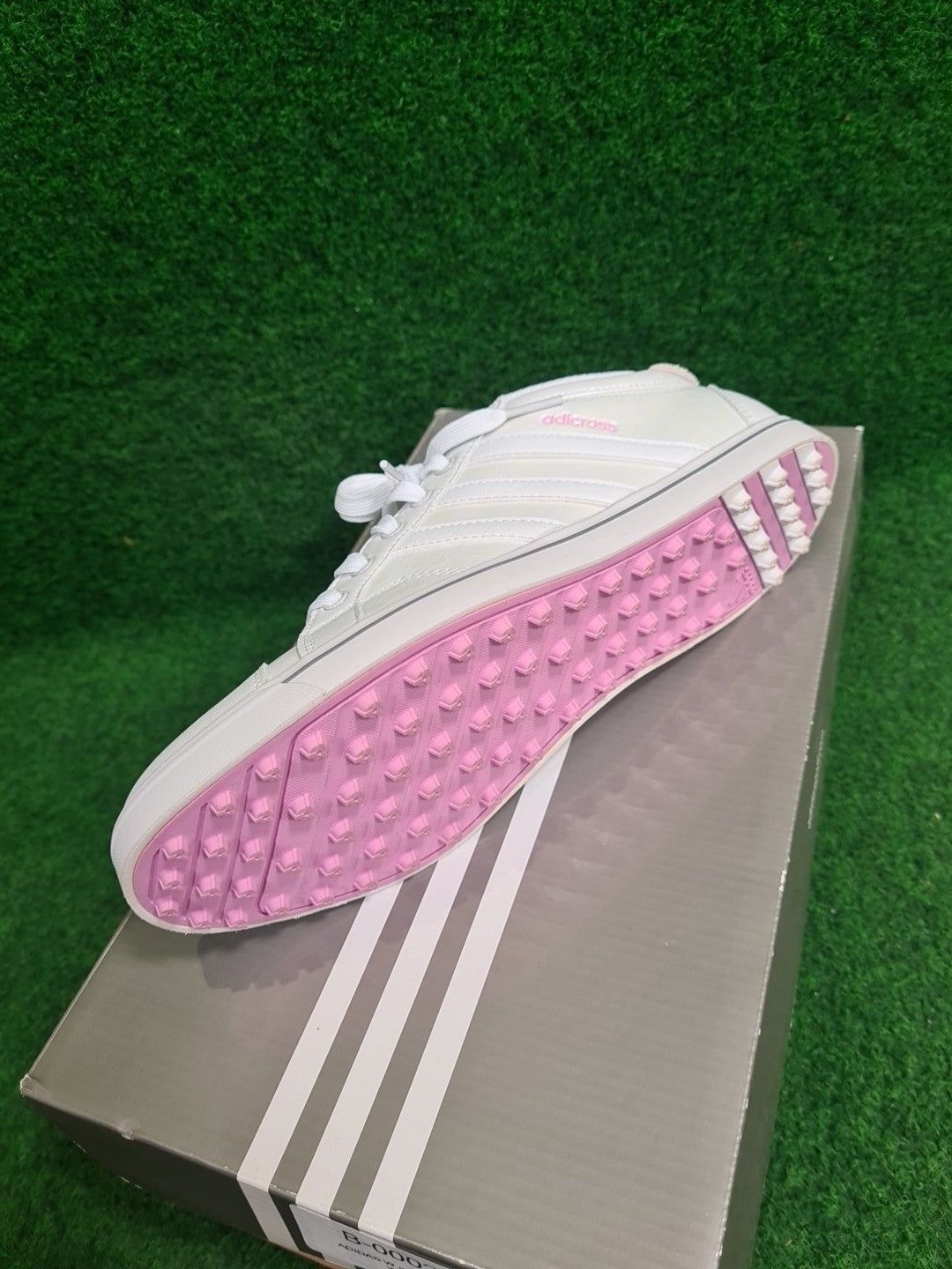 ADIDAS W adicross IV Golfschuh, Damen, Weiß, Leo-Muster, EU 42 - Abbildung 3