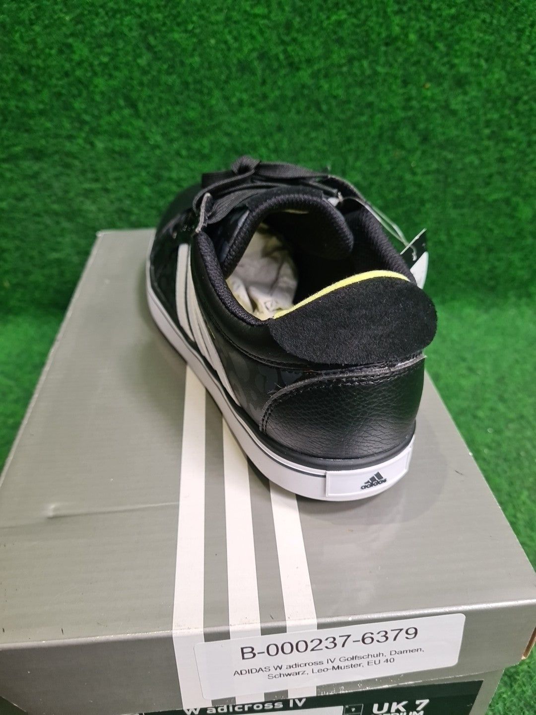 ADIDAS W adicross IV Golfschuh, Damen, Schwarz, Leo-Muster, EU 40 - Abbildung 4