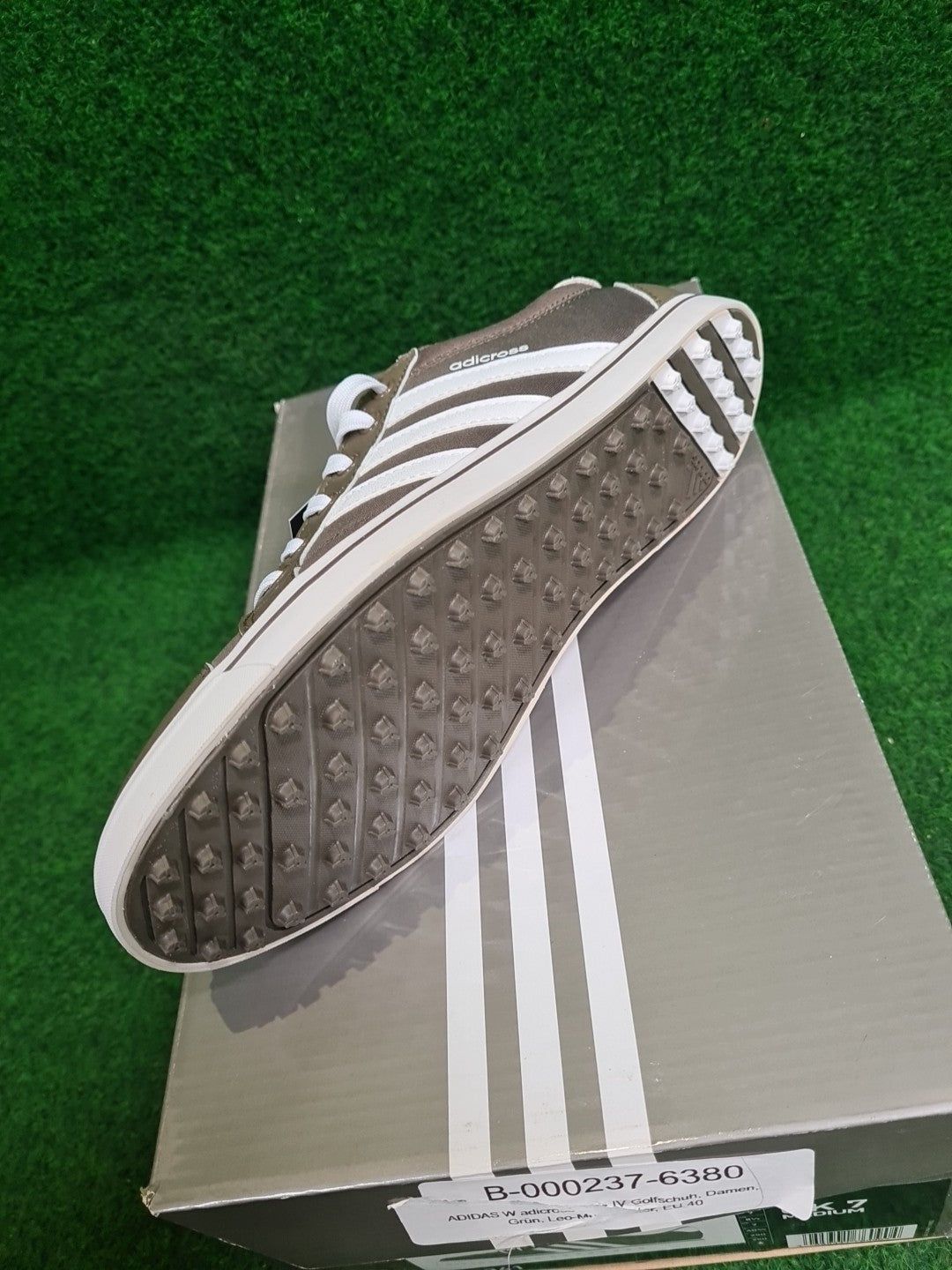 ADIDAS W adicross IV Golfschuh, Damen, Grün, Leo-Muster, EU 40 - Abbildung 3