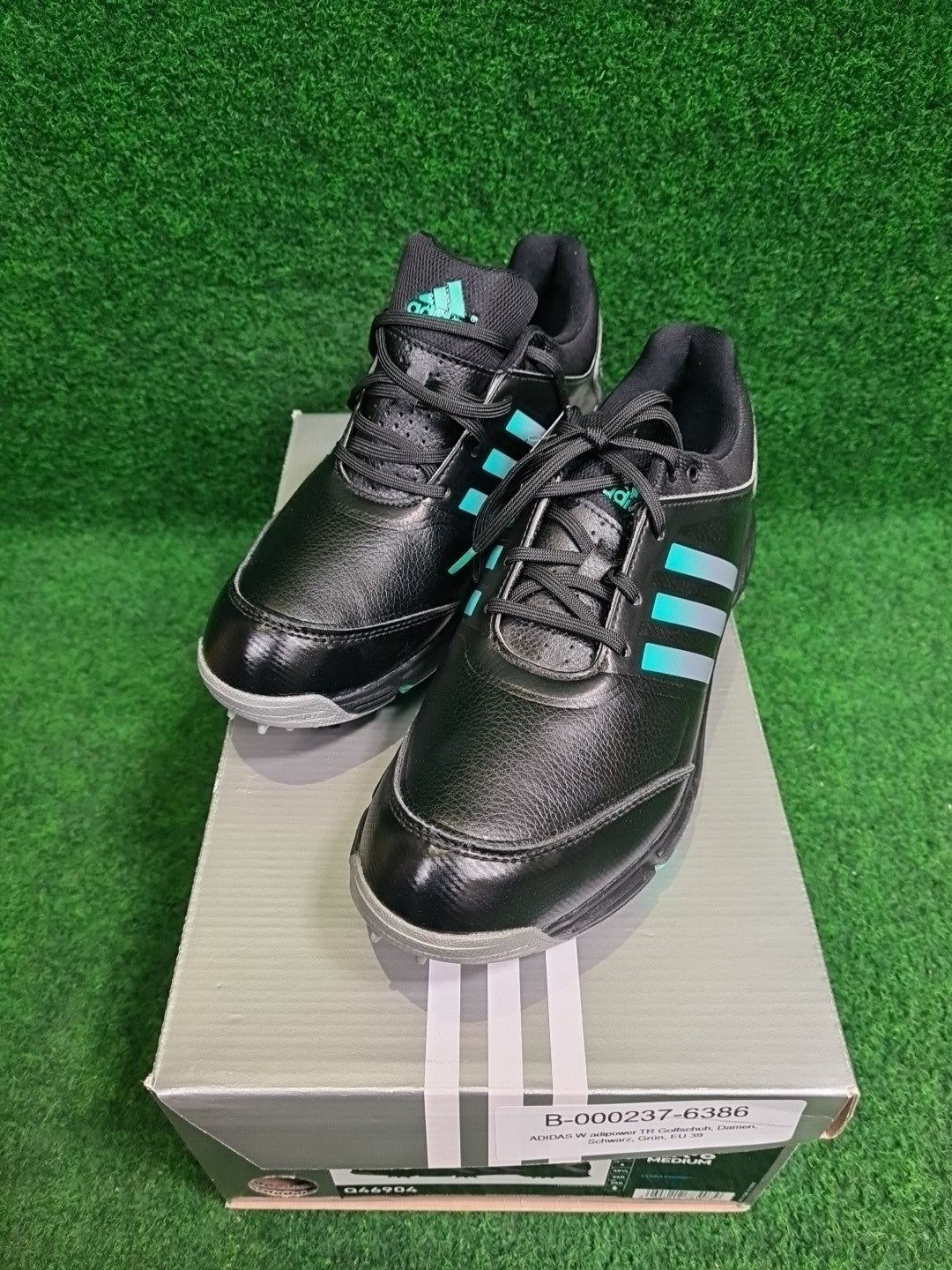 ADIDAS W adipower TR Golfschuh, Damen, Schwarz, Grün, EU 39 - Abbildung 4