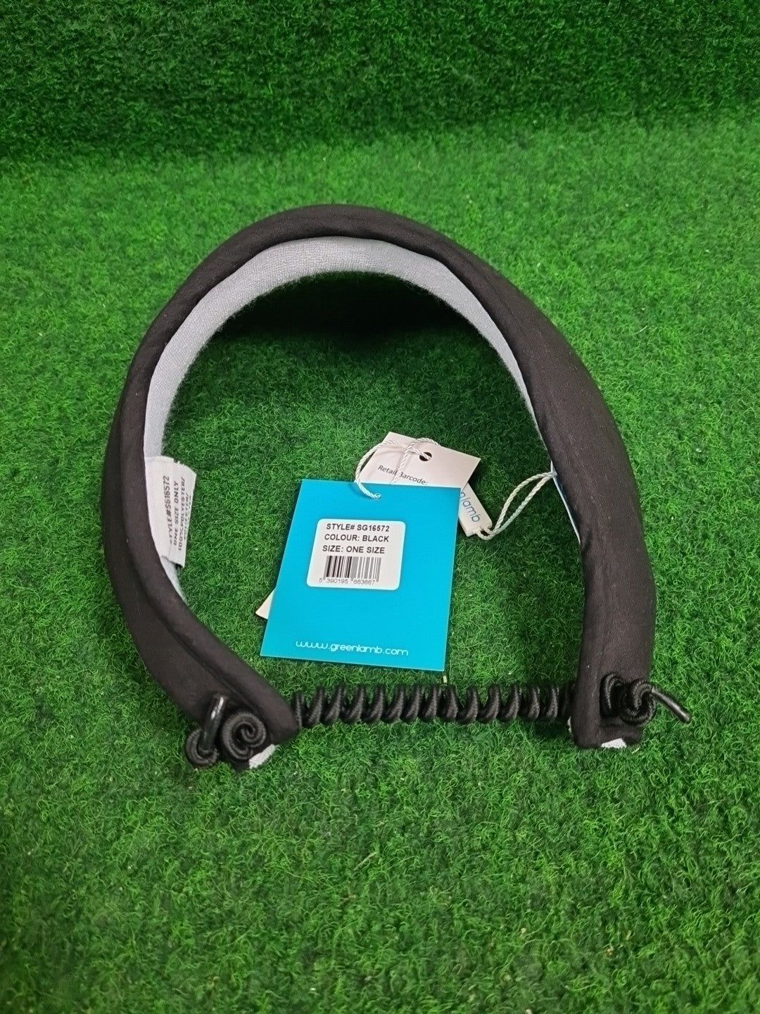 GREEN LAMB Schirmmütze, Golf Mütze, Sun Visor, Schwarz, Größe: One Size, draw string, Damen - Abbildung 2
