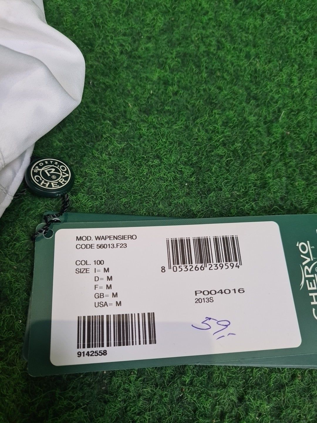 CHERVO 'Wapensiero' Chervo-Tex Cap, Golf Cap, Mütze, Weiß, Größe: M, Damen - Abbildung 3