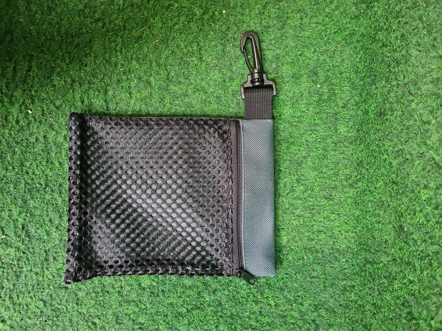 SILVERLINE Golfbag, Golfball Netz, Golf Tasche, Grün, Braun - Abbildung 2