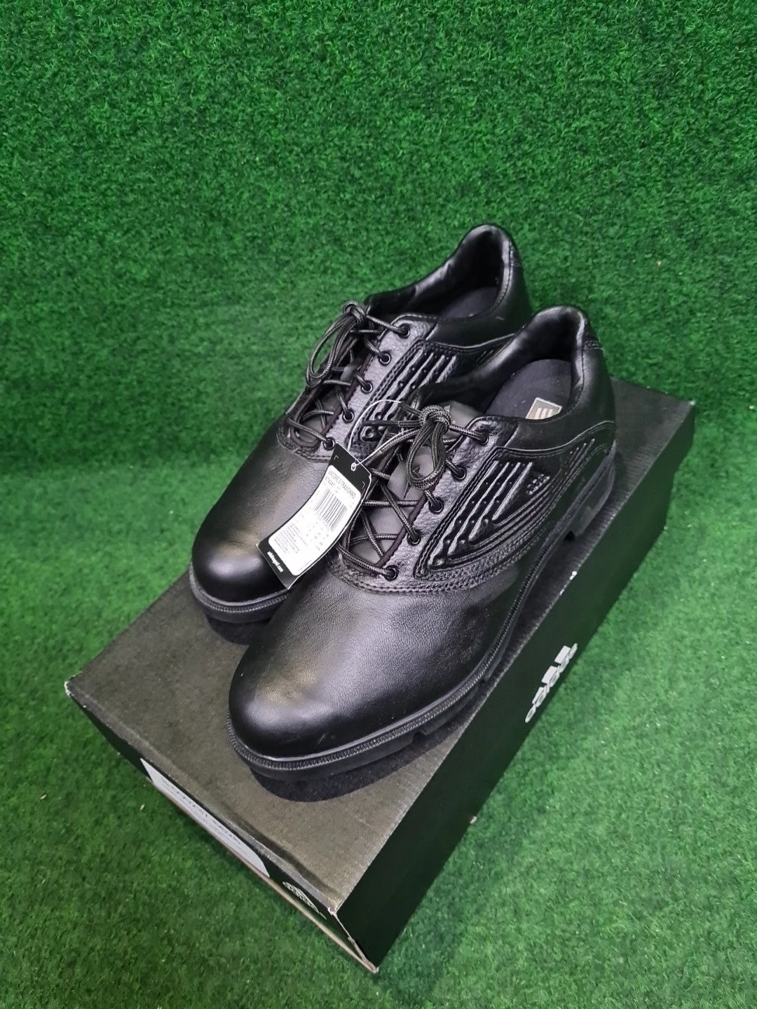 ADIDAS adipure flex wd Golfschuh, Herren, Schwarz, EU 45 - Abbildung 1