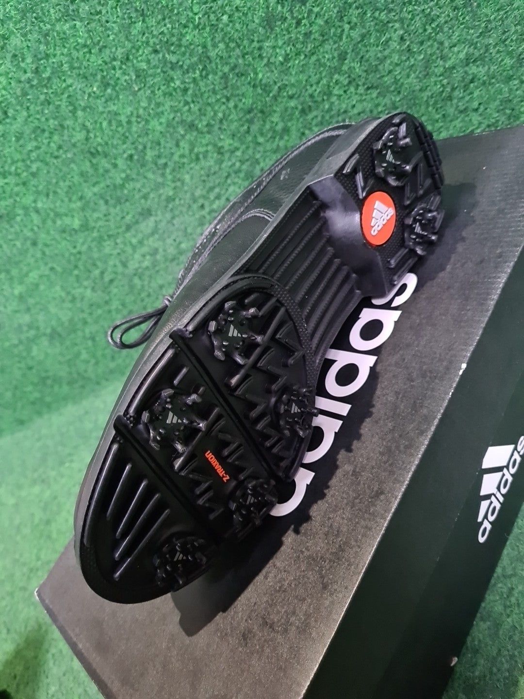 ADIDAS adipure flex wd Golfschuh, Herren, Schwarz, EU 45 - Abbildung 2