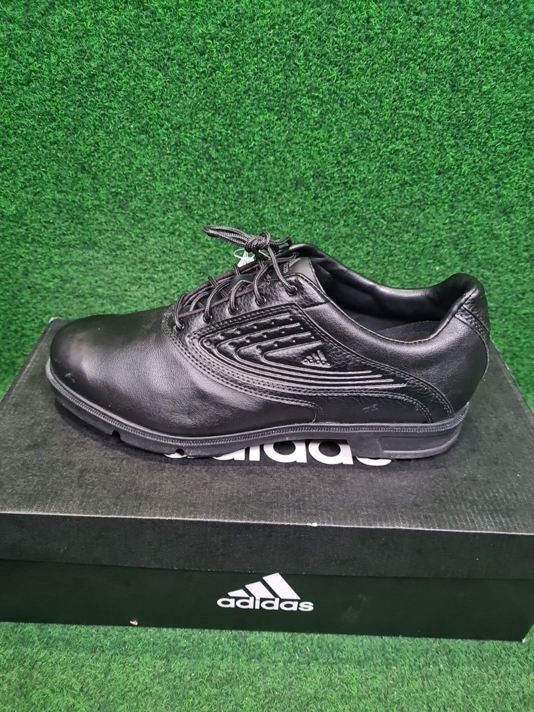 ADIDAS adipure flex wd Golfschuh, Herren, Schwarz, EU 45 - Abbildung 5
