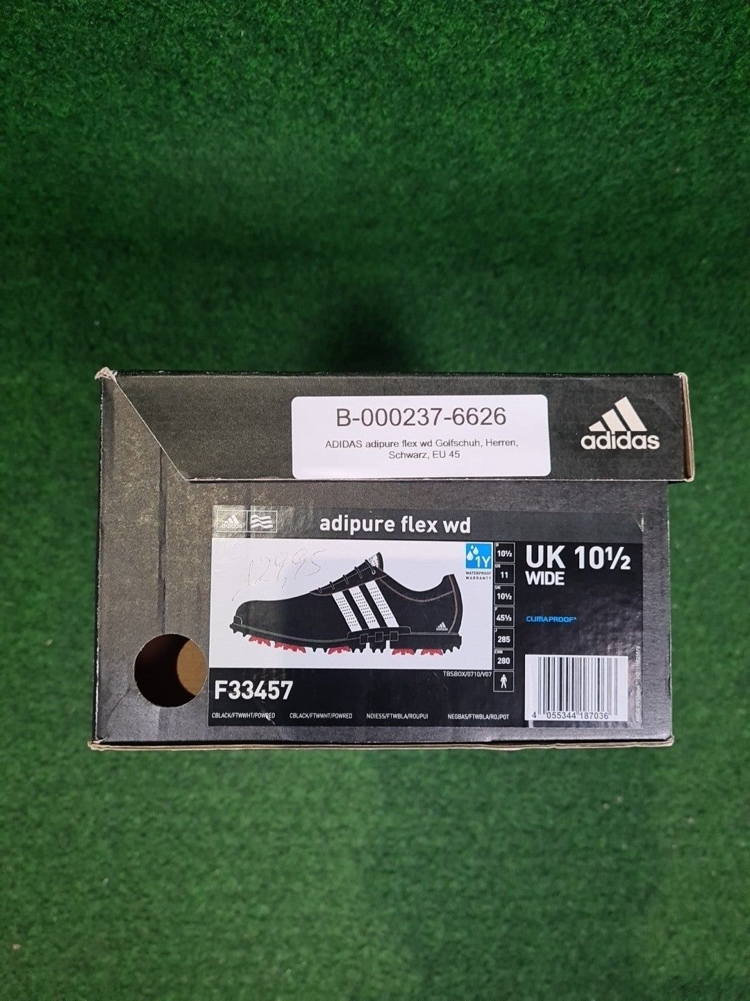 ADIDAS adipure flex wd Golfschuh, Herren, Schwarz, EU 45 - Abbildung 8