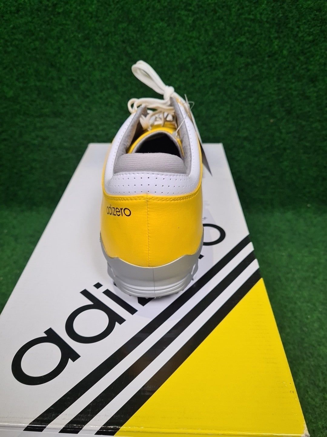 ADIDAS adizero Tour Golfschuh, Herren, Weiß & Gelb, EU 47 - Abbildung 4