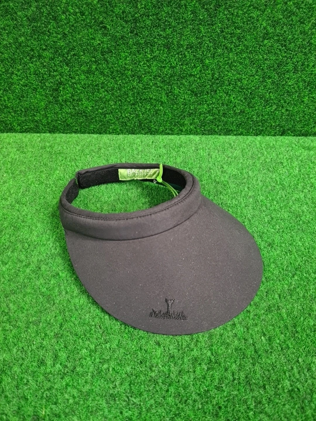 BACKTEE Schirmmütze, Golf Mütze, Sun Visor, Schwarz & Grün, One Size, Damen - Abbildung 1