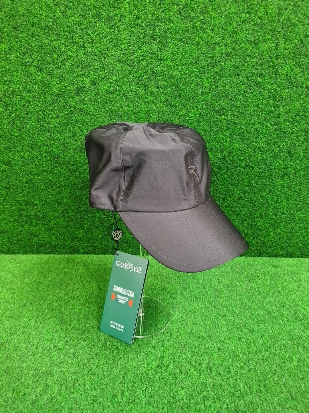 CHERVO SPORTS 'Wapensiero' Schirmmütze, Cap, Schwarz, L, Damen, Wasser- und Winddicht - Abbildung 1