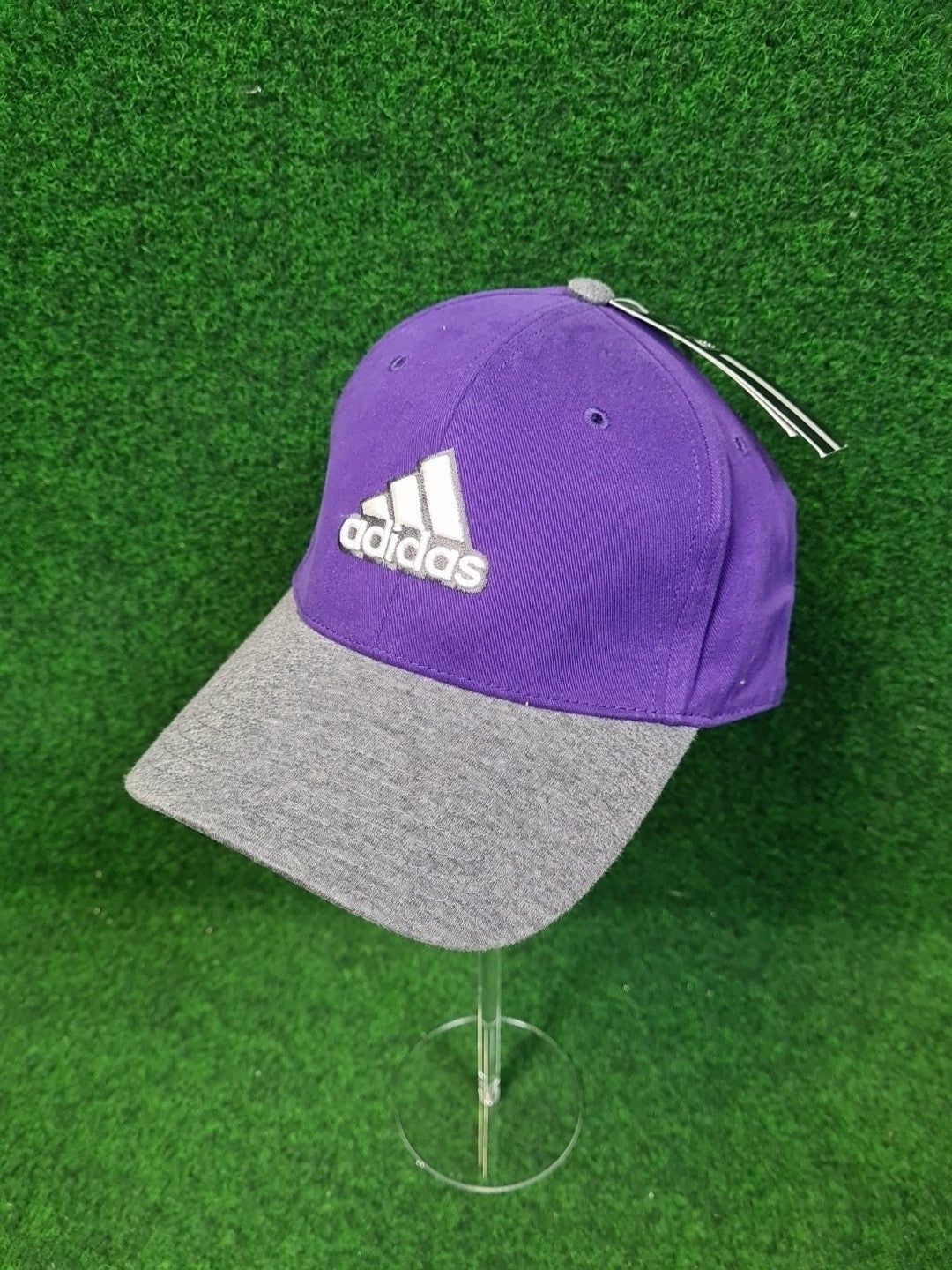 Adidas Basecap, Sport Mütze, Lila & Grau, One Size, Einstellbar, Damen, 100 % Cotton - Abbildung 1