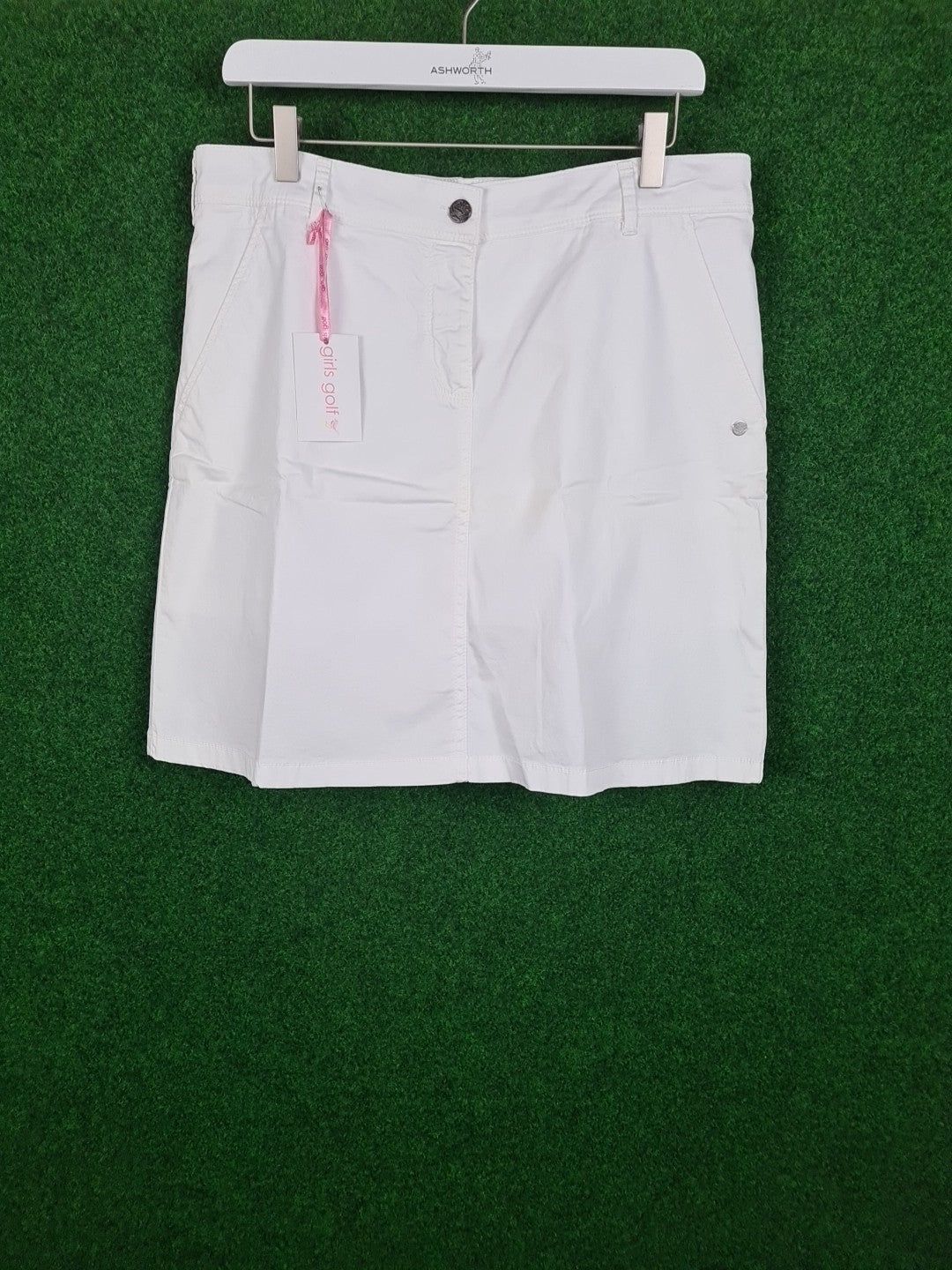 Girls Golf Skort Golf Rock mit integrierter Shorts, L, 97 % Baumwolle & 3 % Elastan, Damen - Abbildung 1