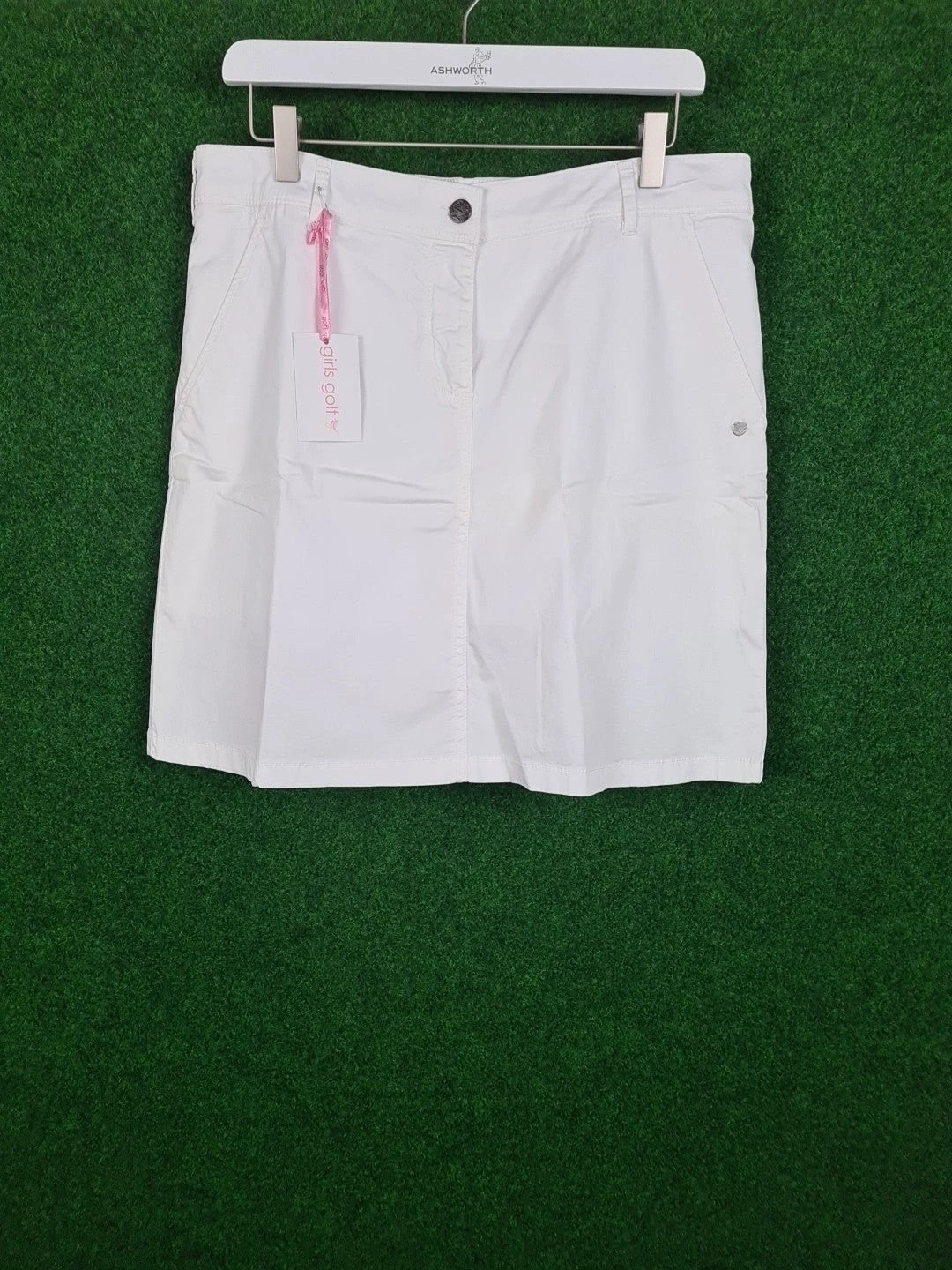 GIRLS GOLF Skort Golf Rock mit integrierter Shorts, L, 97 % Baumwolle & 3 % Elastan, Damen - Abbildung 1