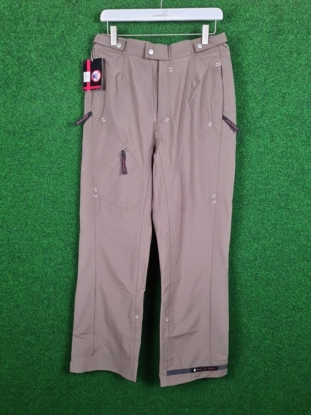Duca Del Cosma Regenhose Campinas , L, Braun, Breathable, 10,000mm, Stretch, Polyester, Spandex, Polyester & PU, Damen - Abbildung 1