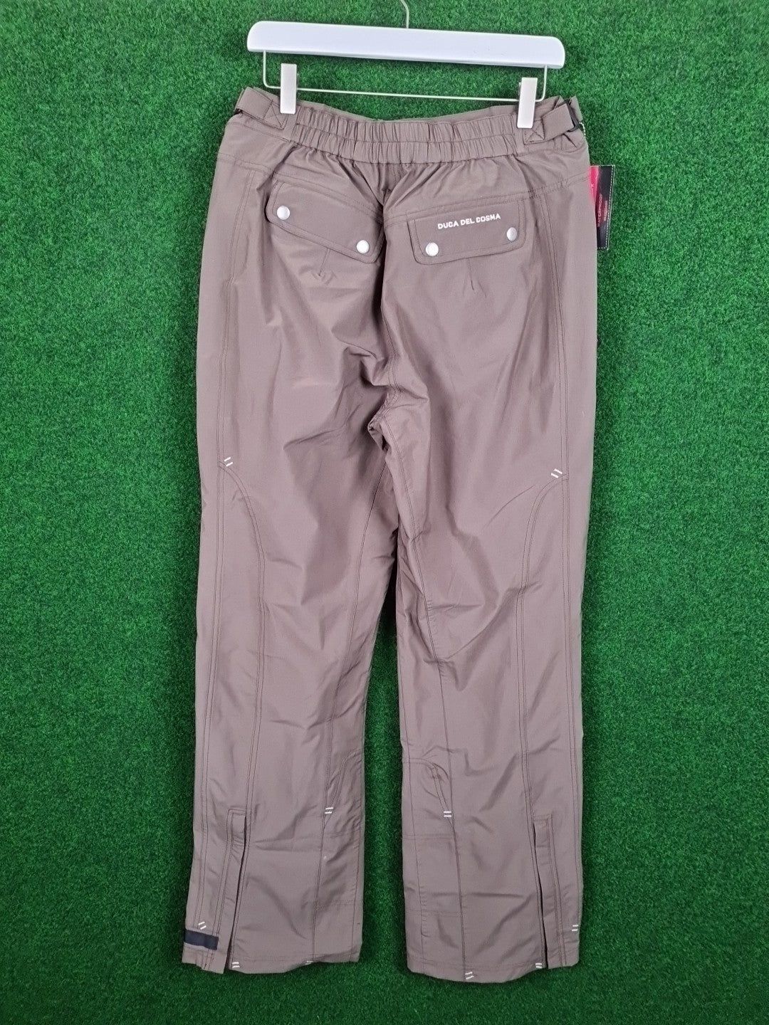 DUCA DEL COSMA Regenhose Campinas , L, Braun, Breathable, 10,000mm, Stretch, Polyester, Spandex, Polyester & PU, Damen - Abbildung 2