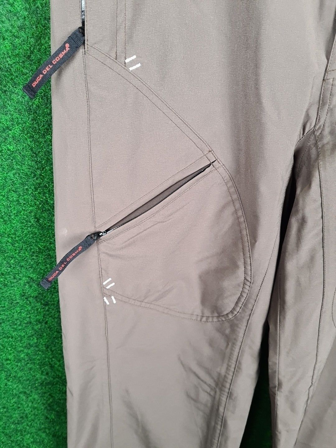 DUCA DEL COSMA Regenhose Campinas , L, Braun, Breathable, 10,000mm, Stretch, Polyester, Spandex, Polyester & PU, Damen - Abbildung 3