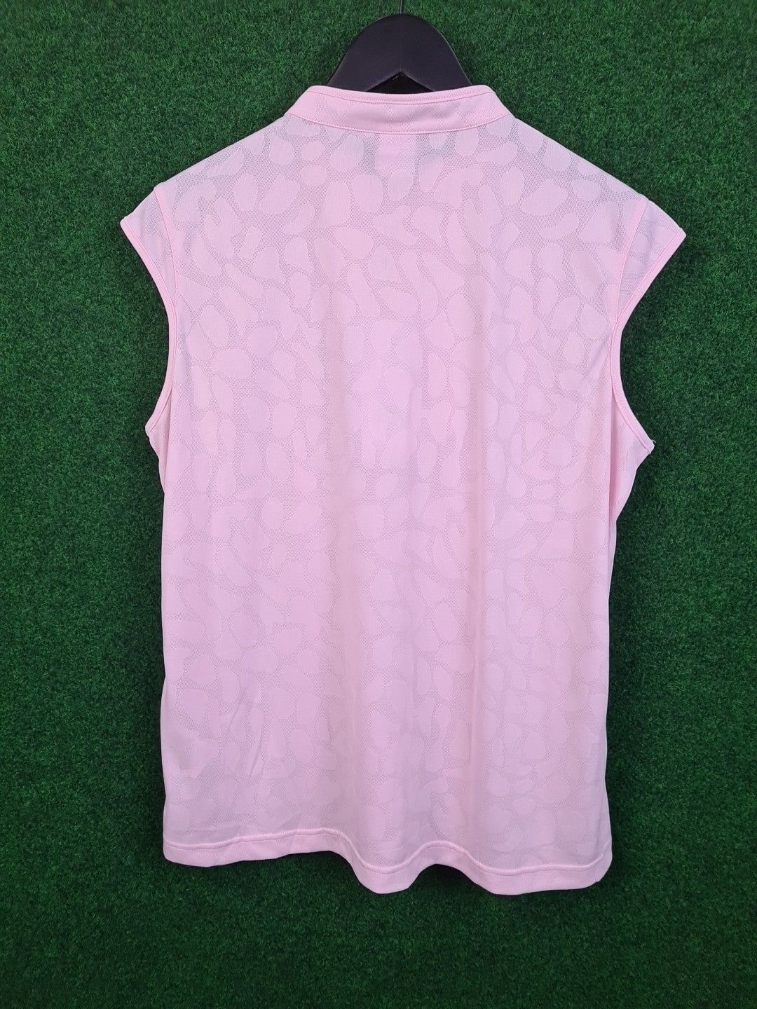 DAILY SPORTS Golf Shirt, Ärmellos, XXL / 2XL, Rosa, Netzmuster, Regular, Standard fit, 100 % Polyester, Damen - Abbildung 2