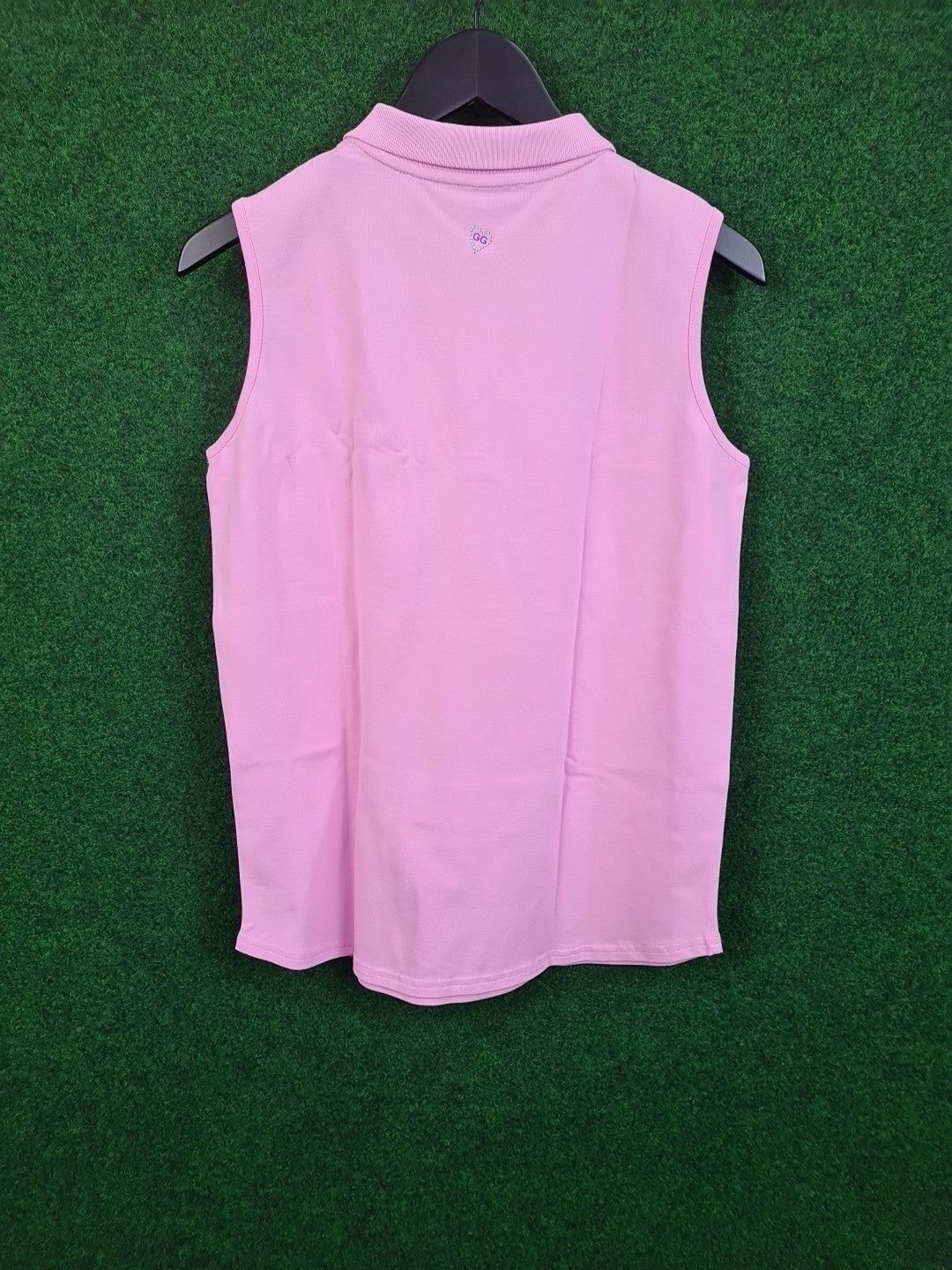GIRLS GOLF Poloshirt, Golf Shirt, Ärmellos, L, Rosa, Love the Game, 95 % Cotton & % % Elasthan, Damen - Abbildung 2