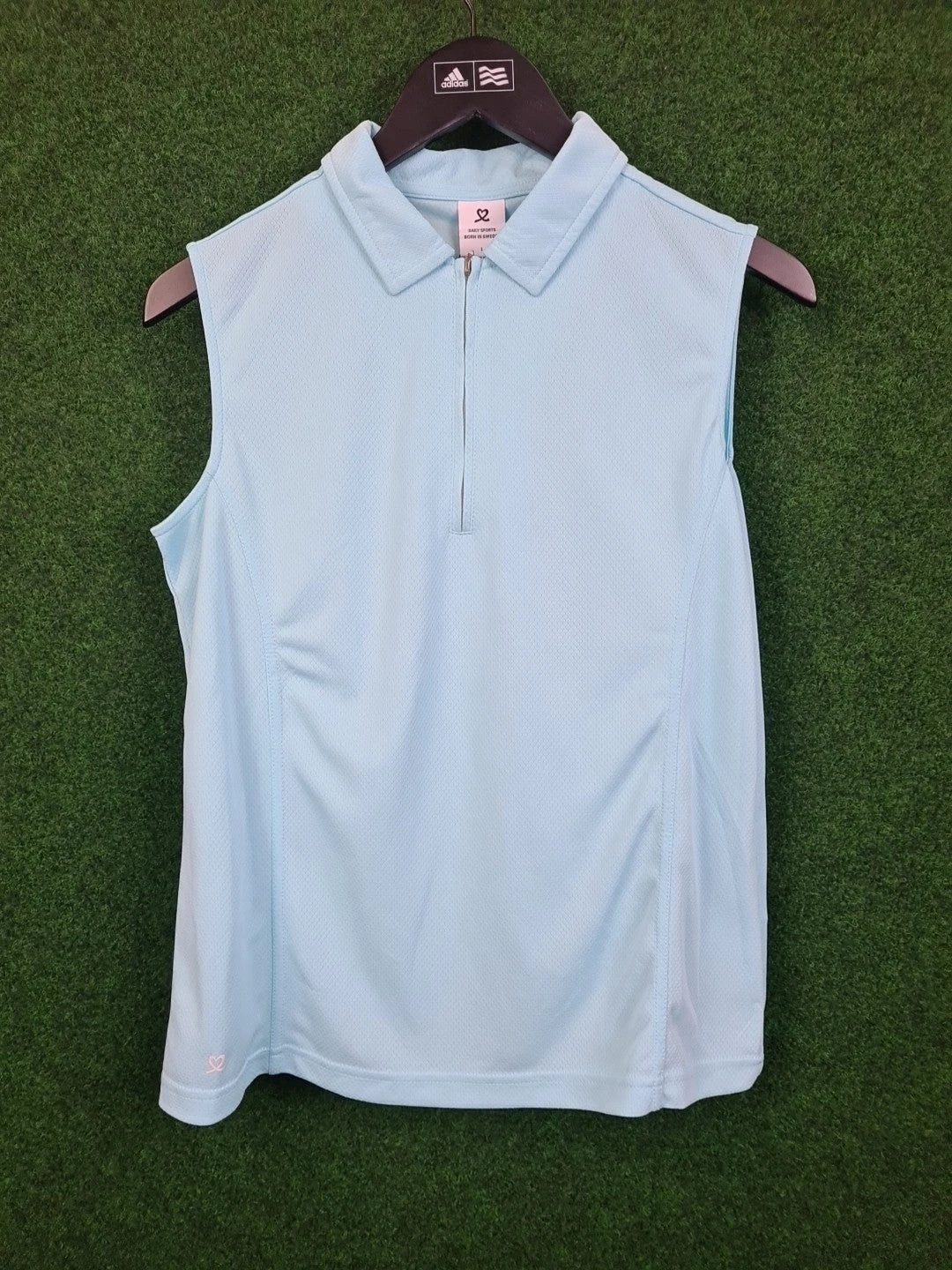 DAILY SPORTS Polo Shirt, Golf Shirt, Sport, L, Türkis, Macy UV Protection UPF 30+, Regular, Standard fit, 100 % Polyester, Damen - Abbildung 1