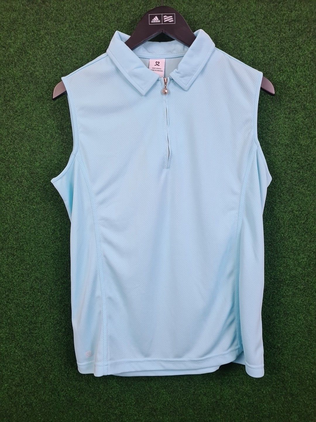 Daily Sports Polo Shirt, Golf Shirt, Sport, XXL / 2XL, Türkis, Macy UV Protection UPF 30+, Regular, Standard fit, 100 % Polyester, Damen - Abbildung 1