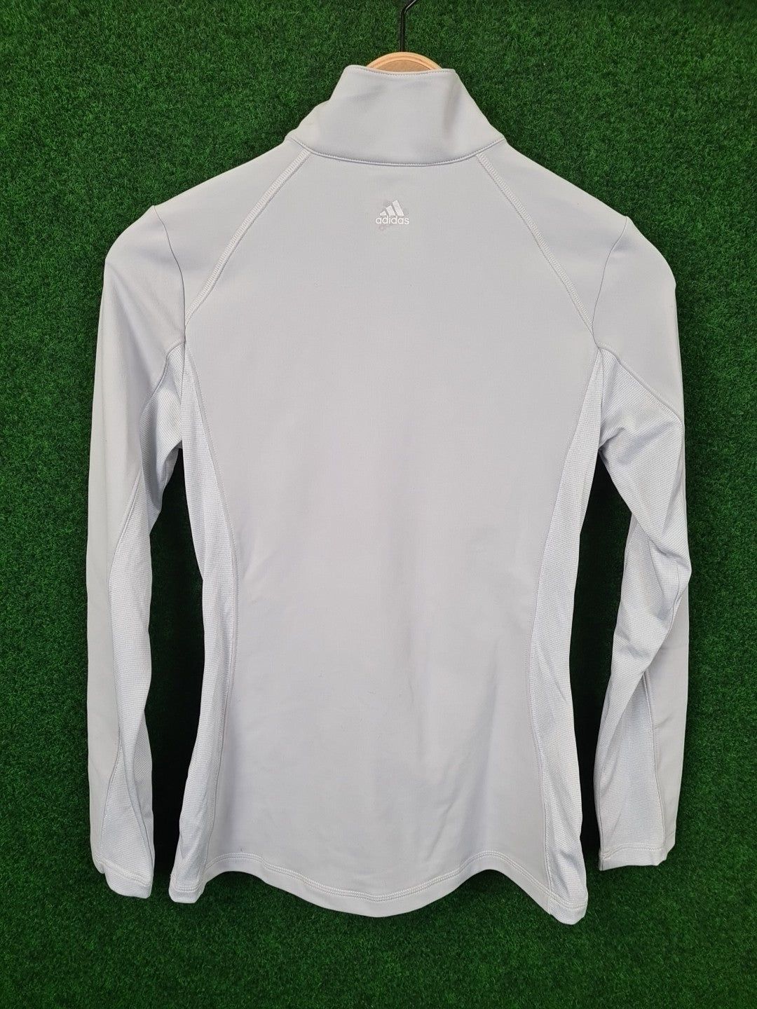 ADIDAS Climalite Sport Longsleeve, S/P, Grau, Lycra, 87 % Polyester, 13 % Spandex, Damen - Abbildung 2