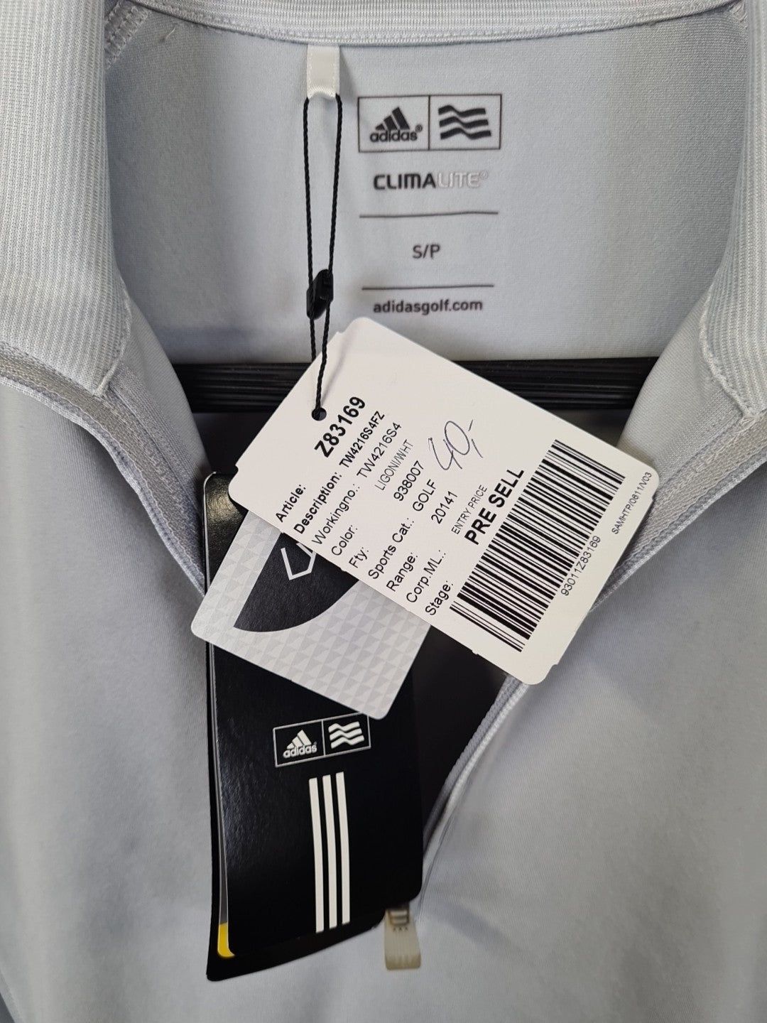 ADIDAS Climalite Sport Longsleeve, S/P, Grau, Lycra, 87 % Polyester, 13 % Spandex, Damen - Abbildung 3