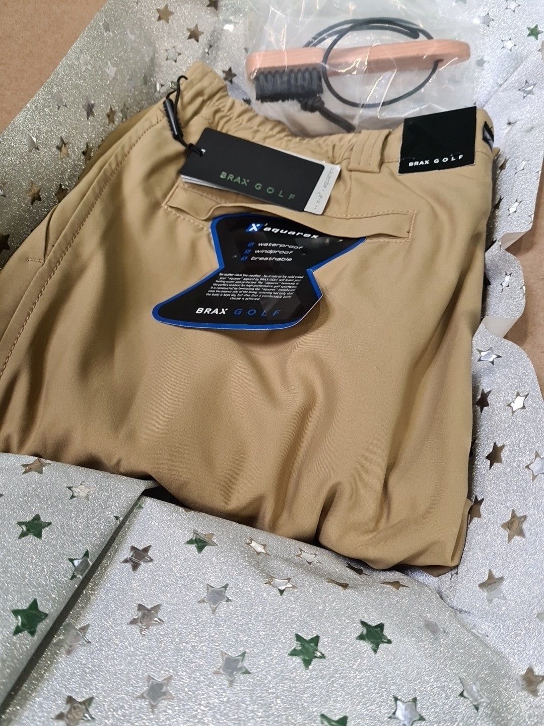 MARKEN MIX Golf Geschenkset, Gefütterte Aquarex Hose von BRAX GOLF - Abbildung 2