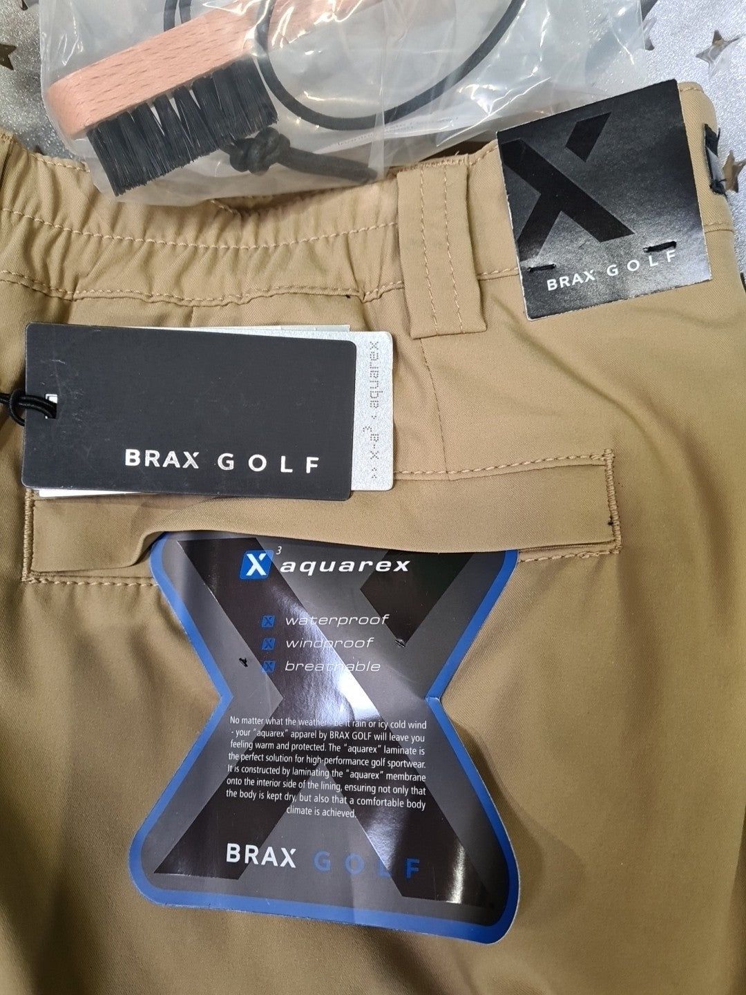 MARKEN MIX Golf Geschenkset, Gefütterte Aquarex Hose von BRAX GOLF - Abbildung 5