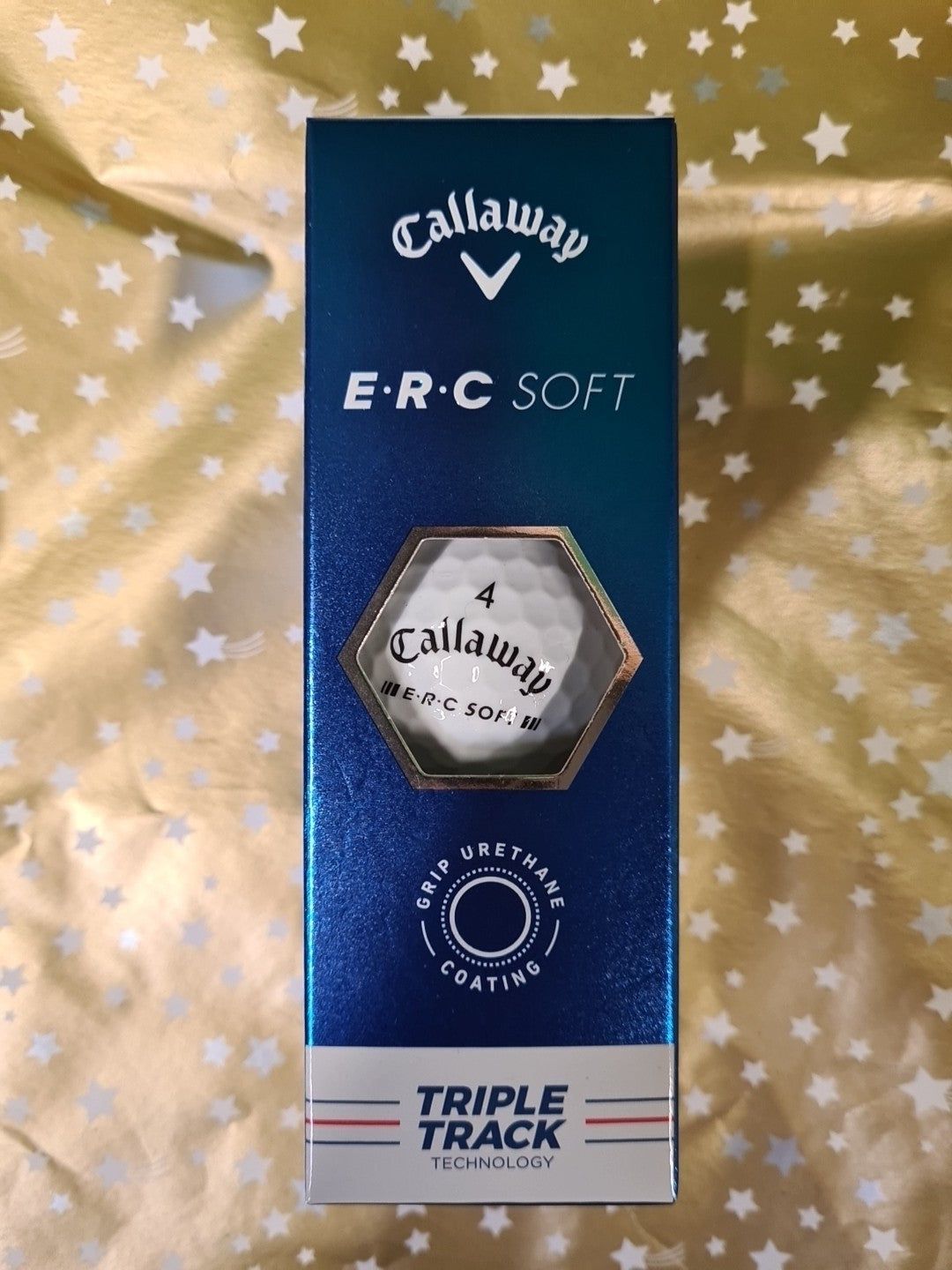 MARKEN MIX Golf Geschenkset, Warme Cap von GOLFINO, 3 E.R.C Soft Bälle von CALLAWAY & Ball Marking Set von BIG MAX, Schwarz, One Size, draw string, Damen - Abbildung 9