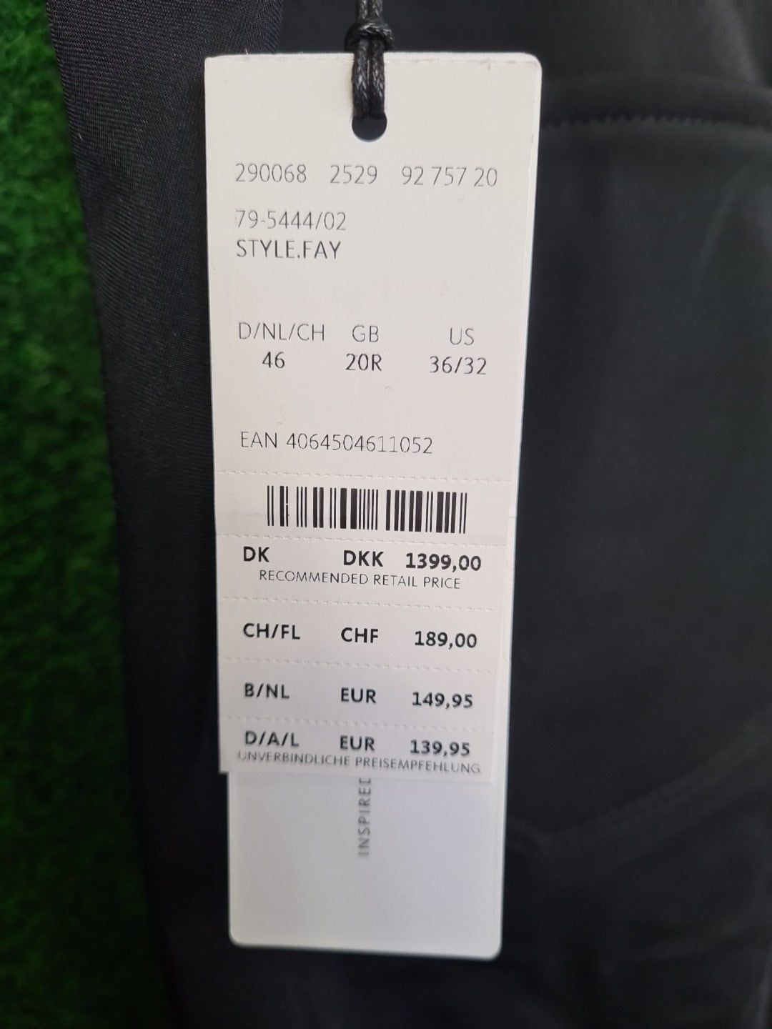 BRAX LAB Hose, Sporthose, Golfhose, 46, Schwarz, gefütterte Hose - Abbildung 4