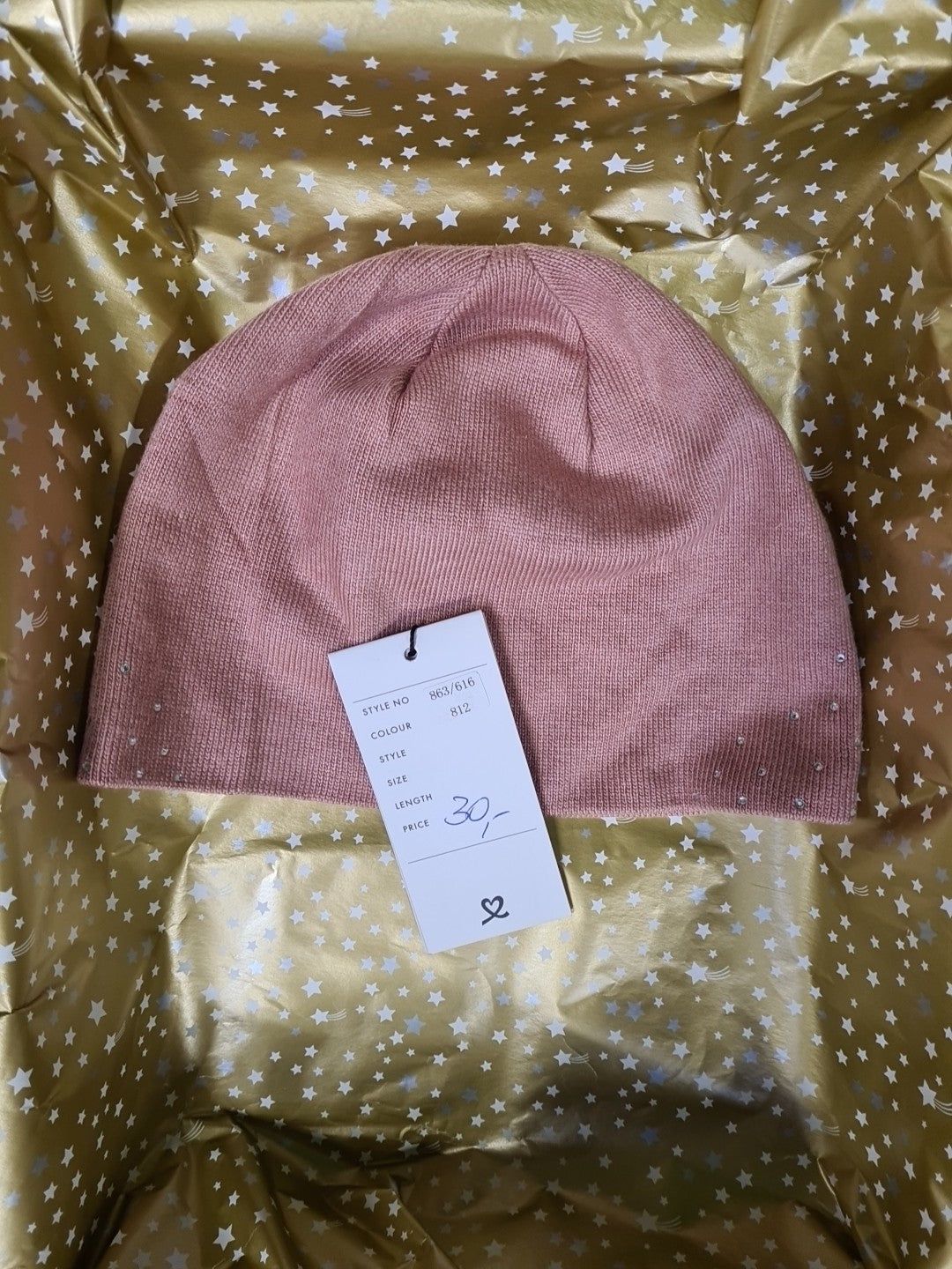 MARKEN MIX Golf Geschenkset, Mütze mit Sternchen DAILY SPORTS, Leder Gürtel - Abbildung 3