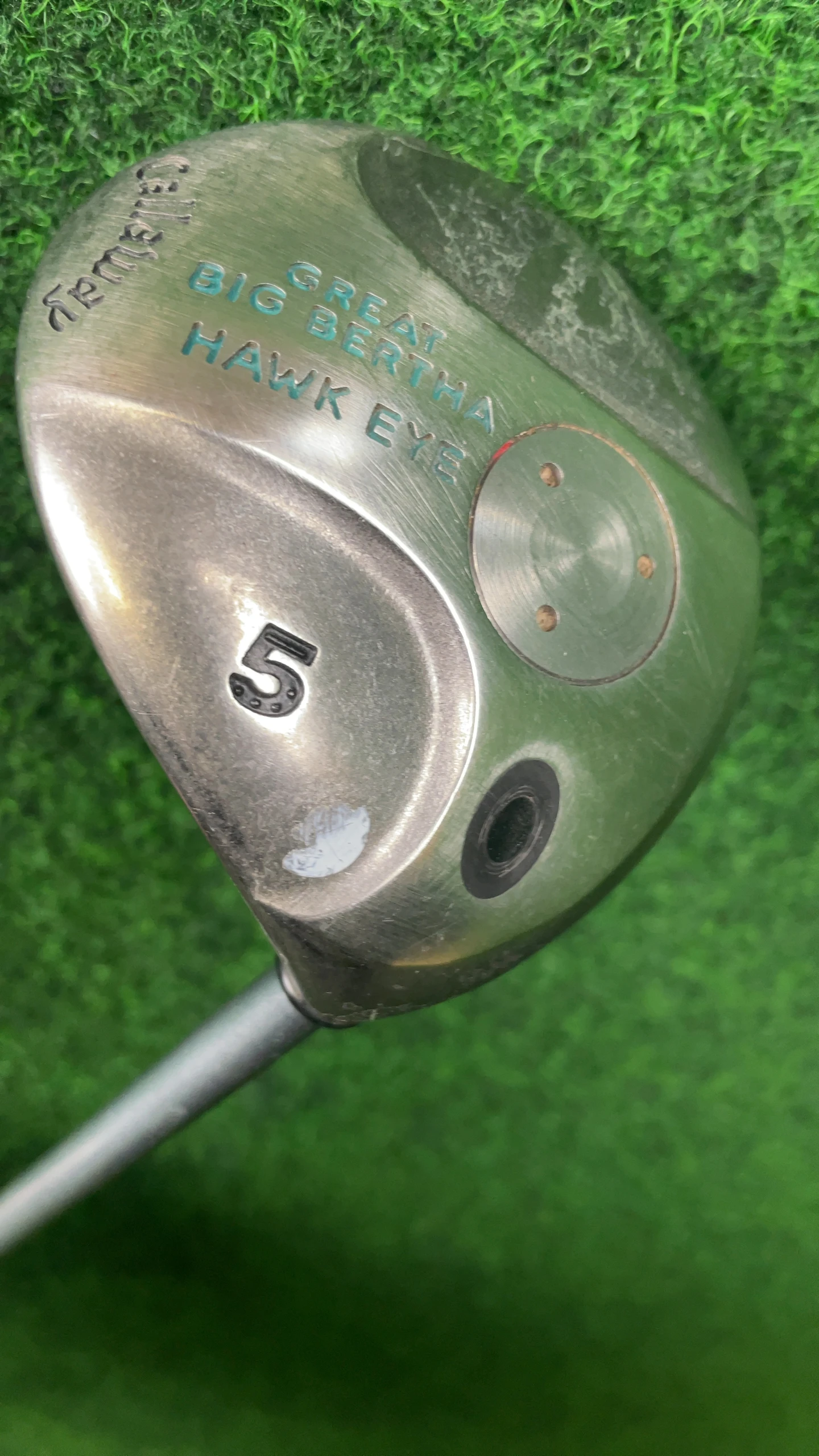 Callaway Big Bertha Hawk Eye 5-Holz - Damen (Graphit, 41,25, Rechts, Ladys)