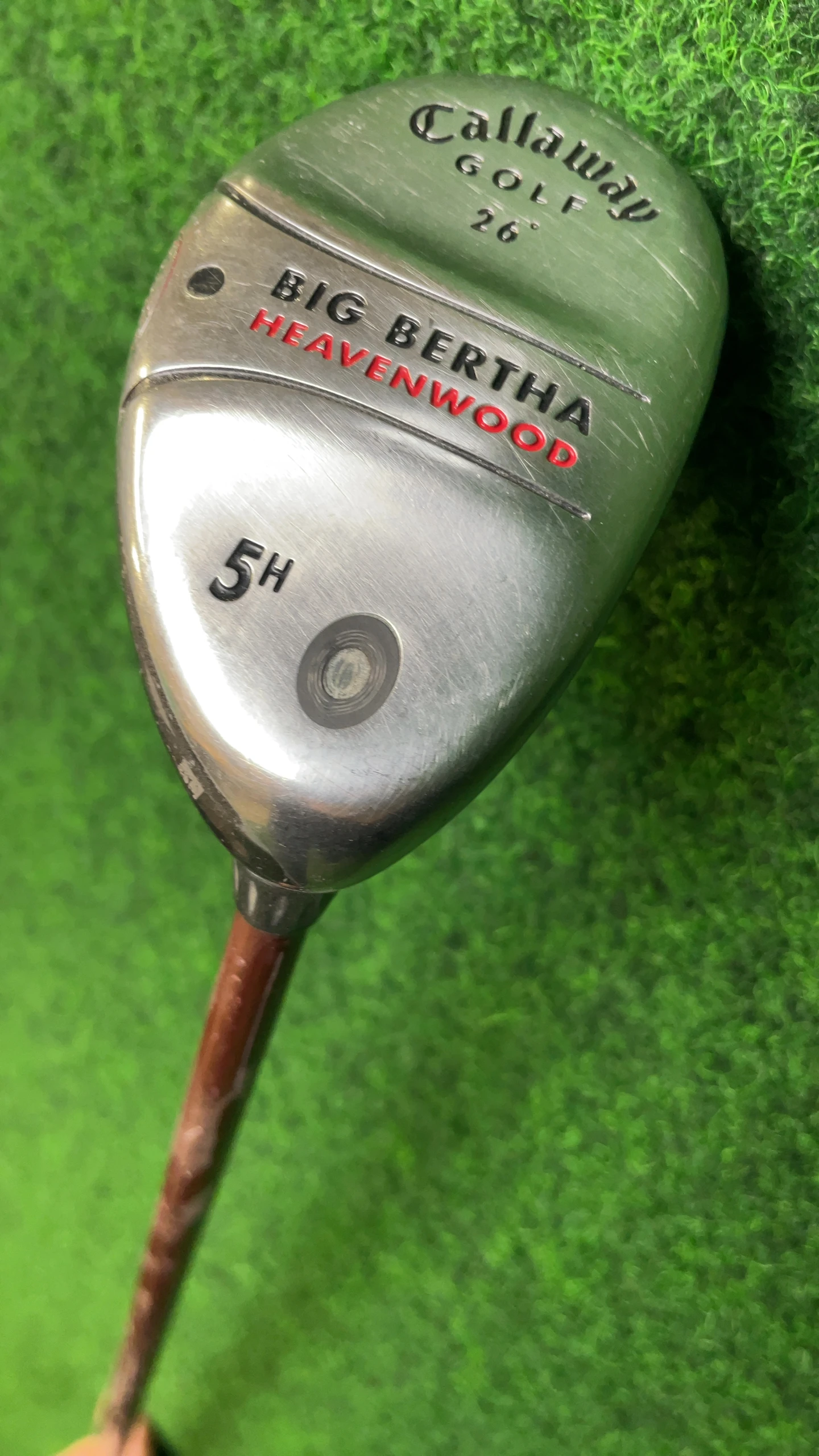 Callaway Big Bertha 5-Hybrid - Herren (Graphit, 39,5, Rechts, 26, Regular) - Abbildung 1