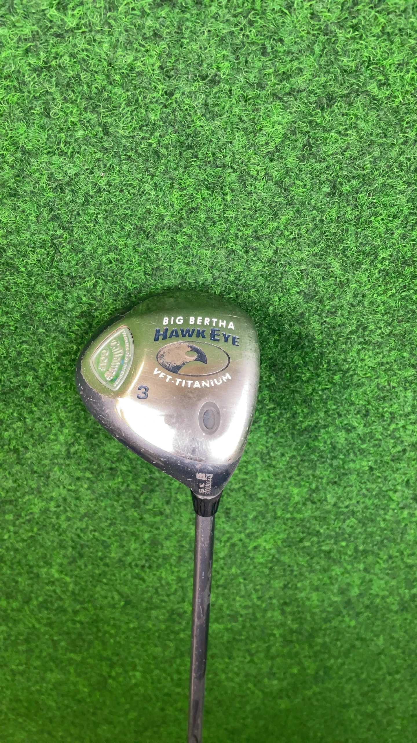 Callaway Big Bertha Hawk Eye 3-Holz - Damen (Graphit, 43, Rechts, Ladys)