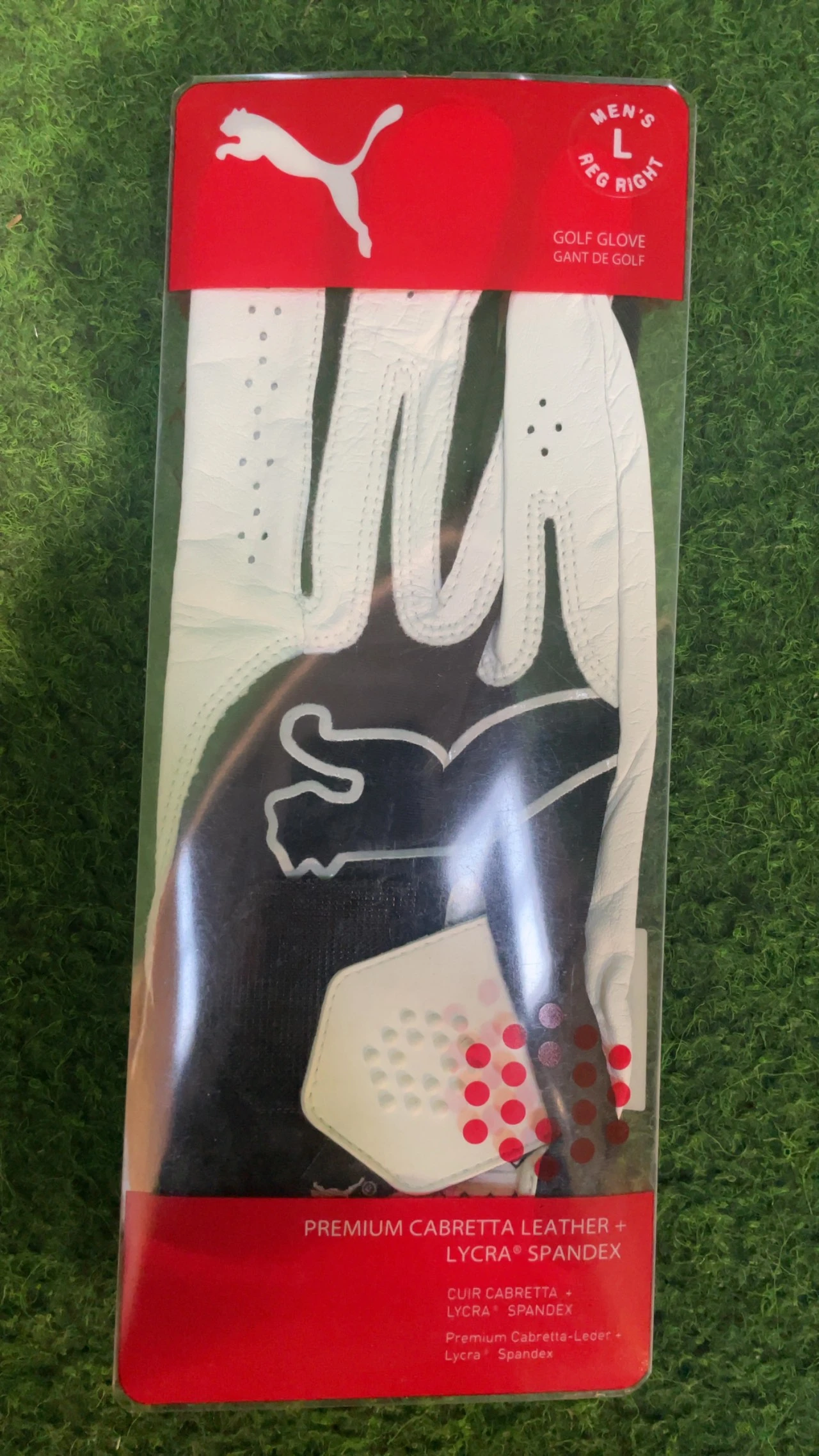 Puma Performance Glove - golfhandschuhe (Weiß, L) - Abbildung 1