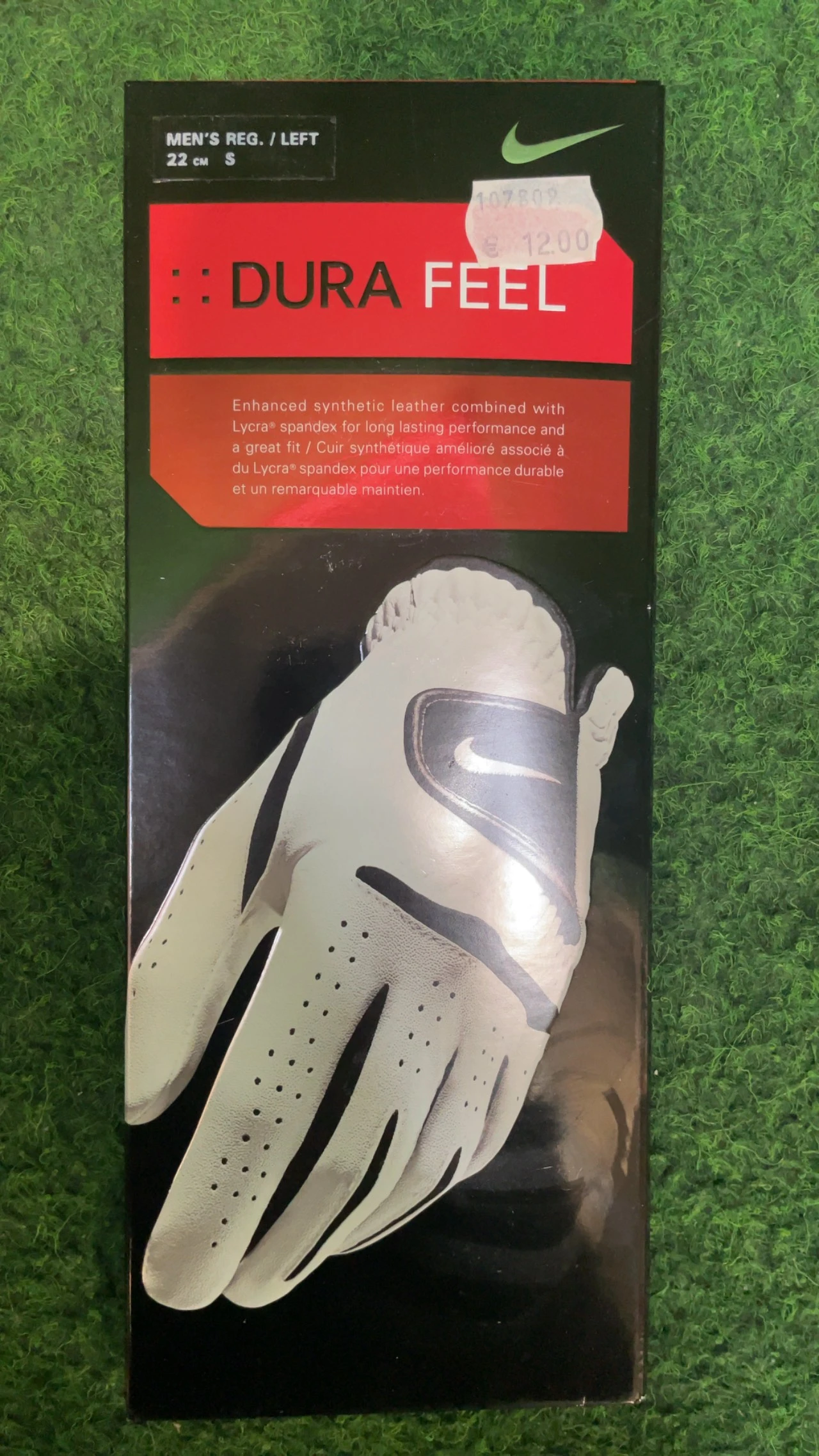 Nike Dura Feel - golfhandschuhe (Weiß, S) - Abbildung 1