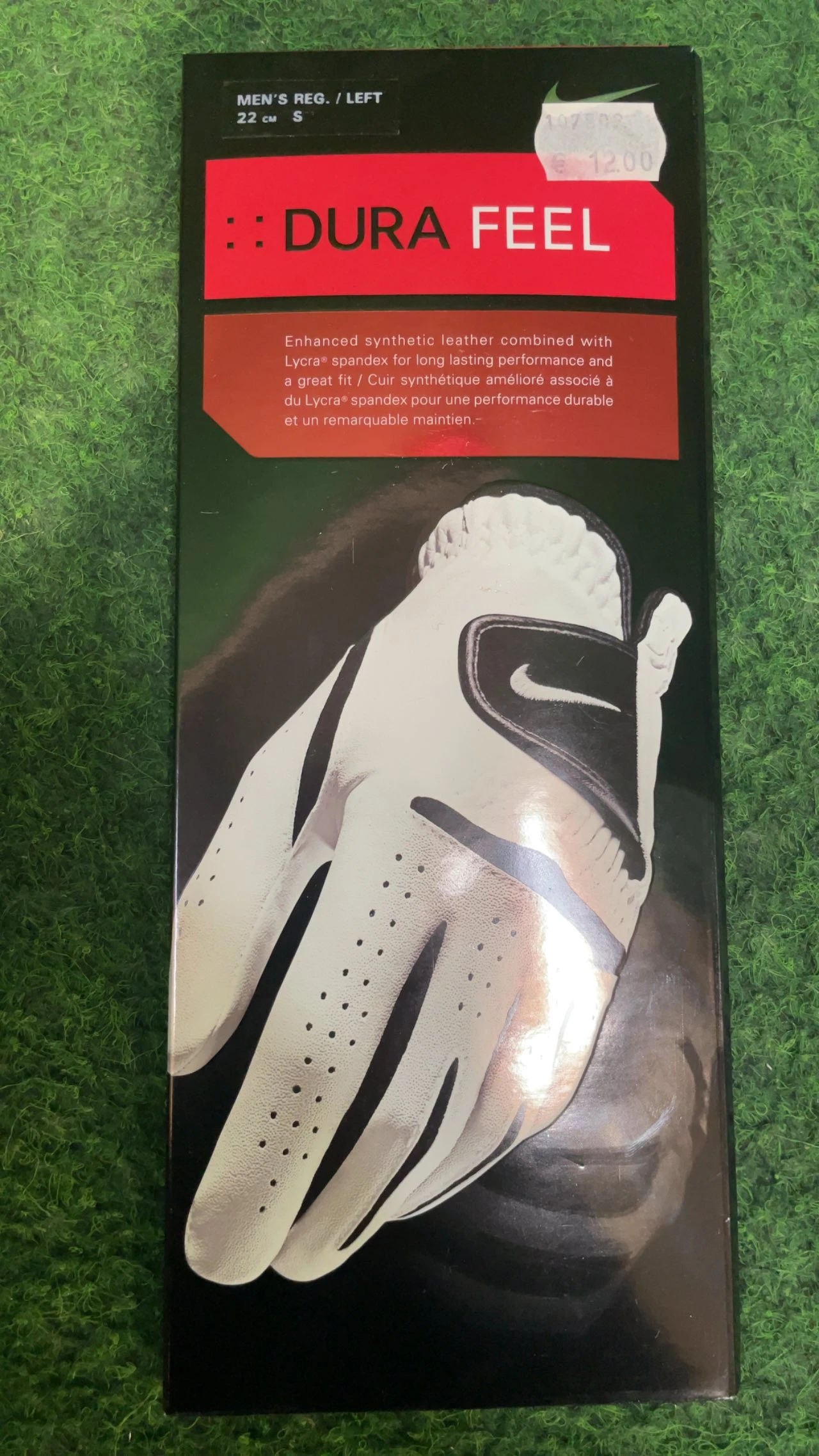 Nike Dura Feel - golfhandschuhe (Weiß, S) - Abbildung 1