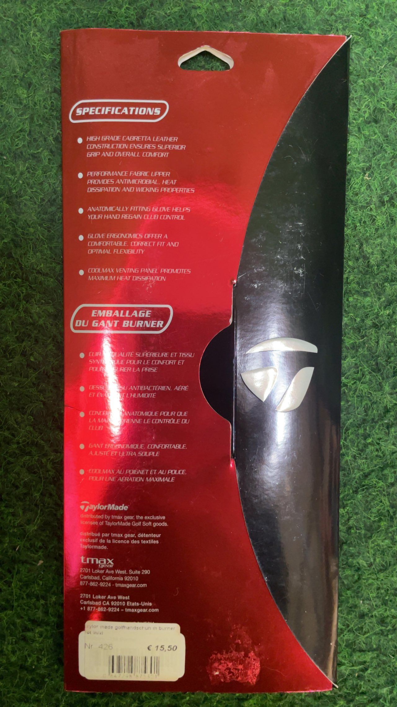 TaylorMade - Burner Glove - Abbildung 2